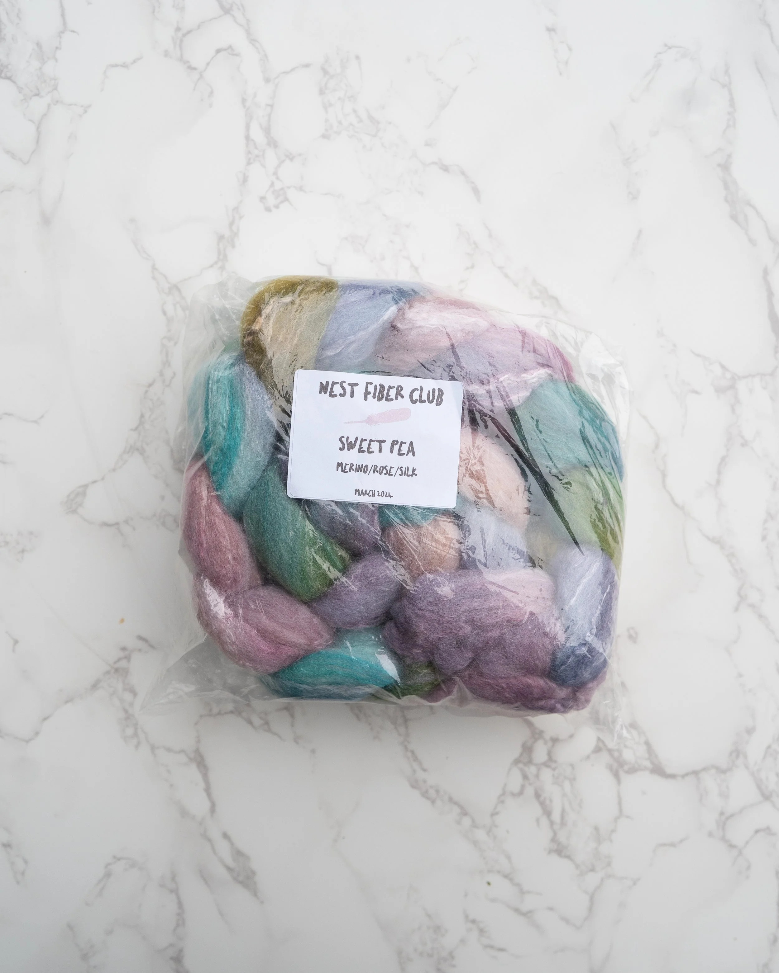 Nest Fiber - Sweet Pea Club Braid