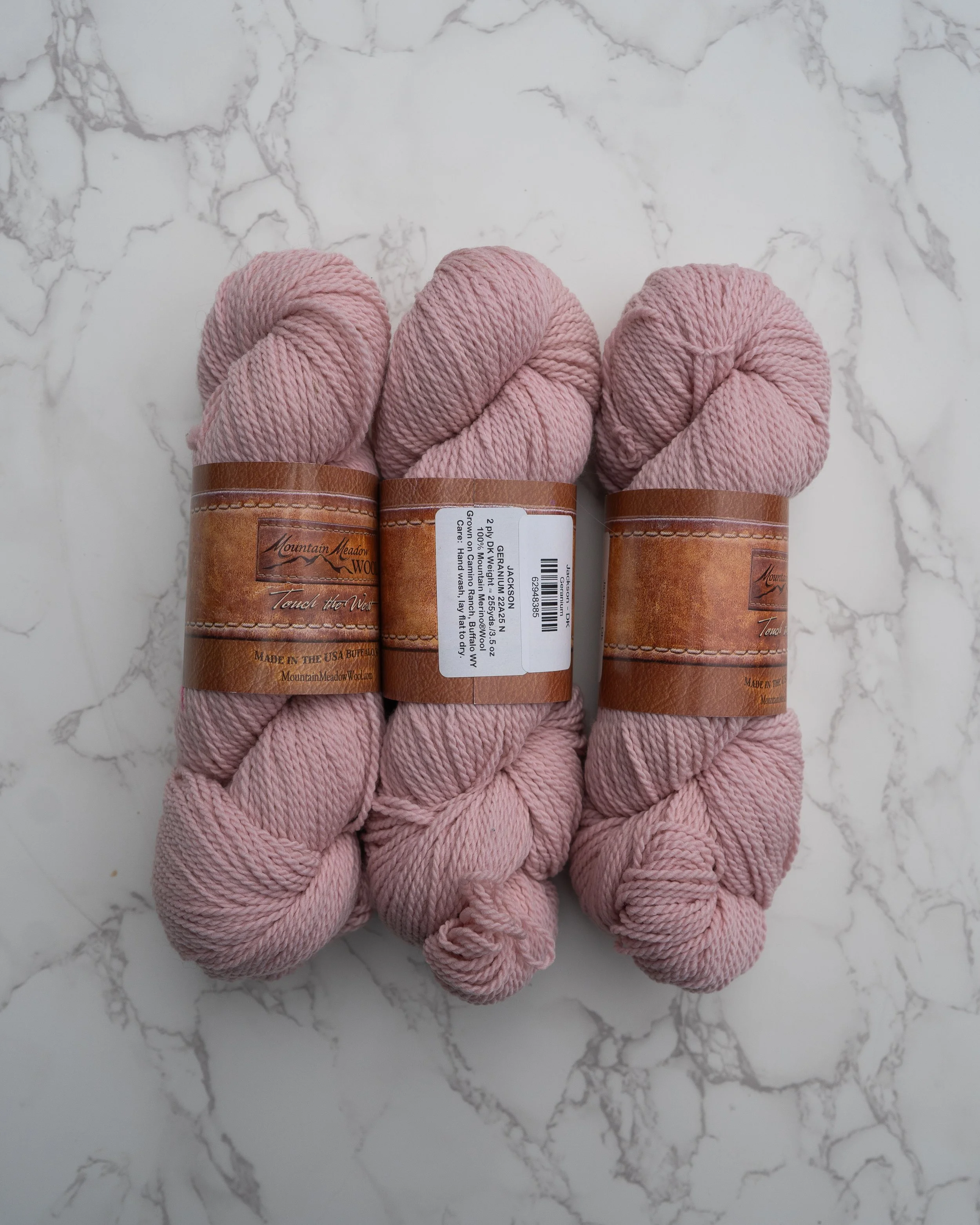 Mountain Meadow Wool - Jackson Geranium DK (3 skeins)