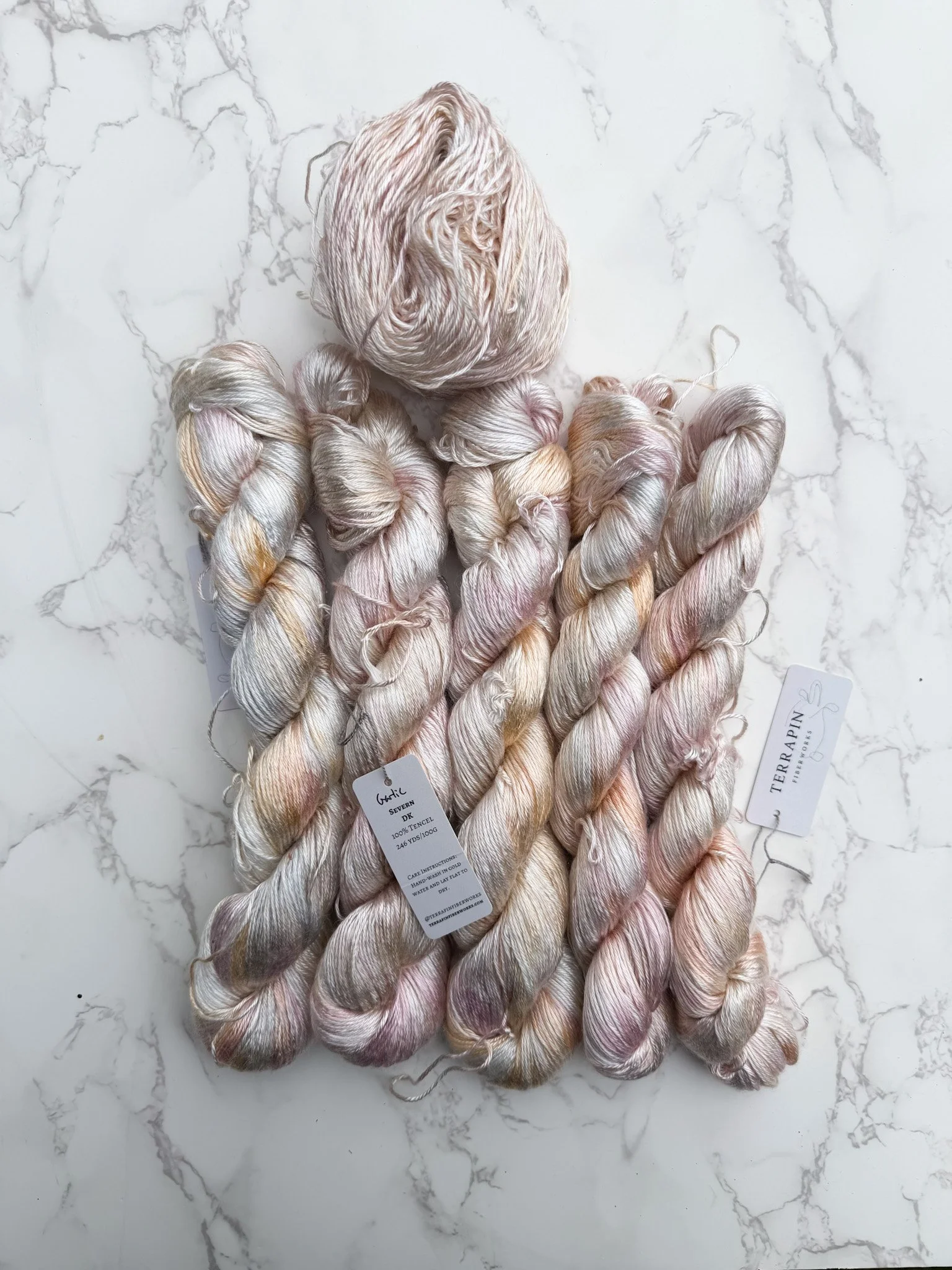 Terrapin Fiberworks - Garlic Severn DK (5 Skeins 1 Cake)