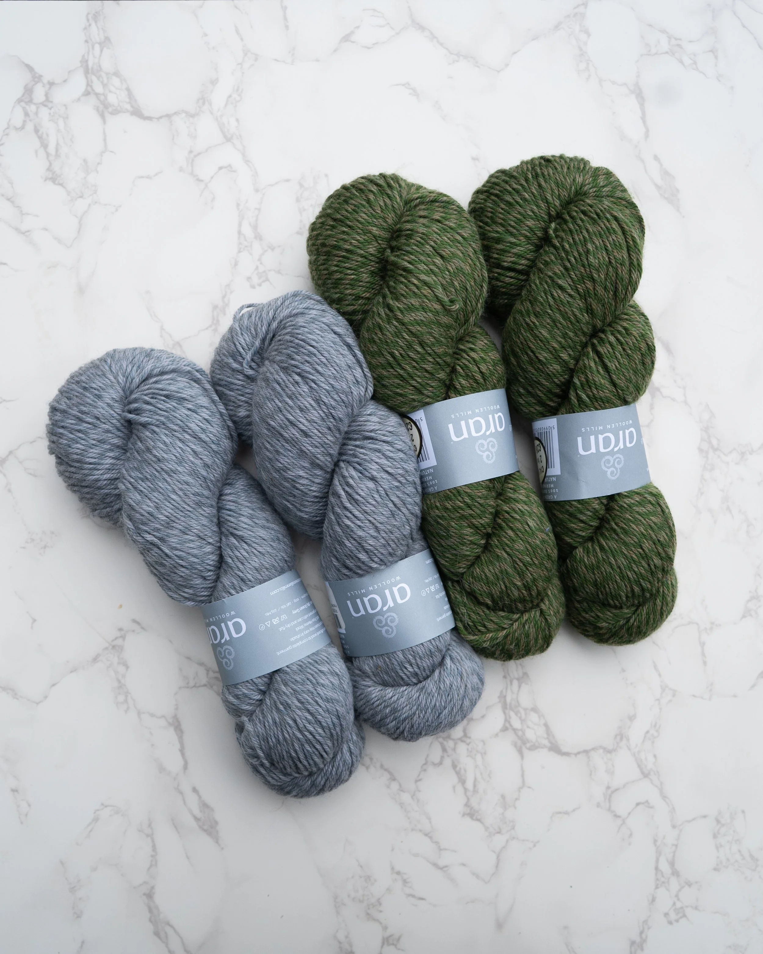 Aran DK Yarn From Ireland - 4 Skeins