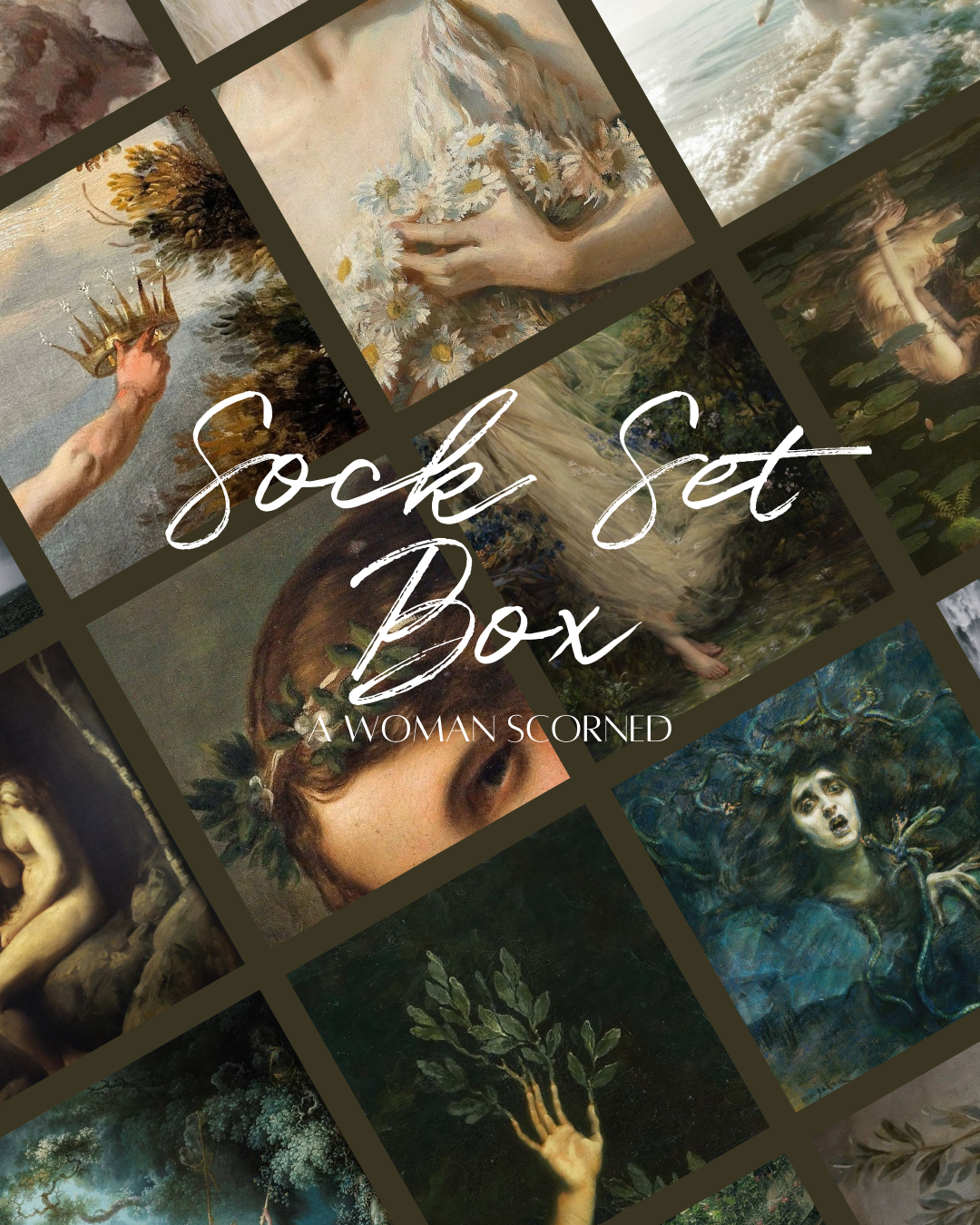 A WOMAN SCORNED: SOCK SET BOX