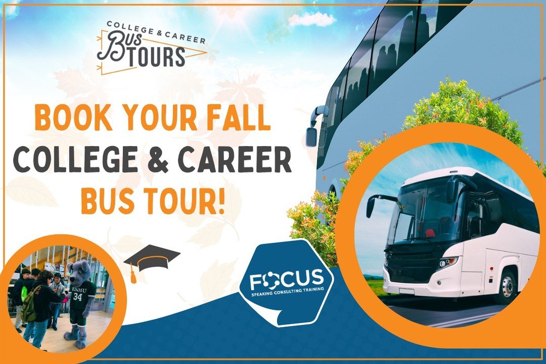 🎓 #FOCUSBusTours provide the opportunity to explore campuses beyond the standard walking tour. ➡️ Participants will learn about available resources and specific campus features while connecting with current college students. 

The best part? We work