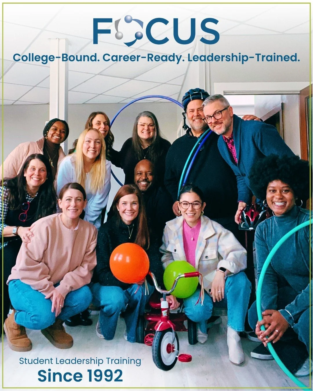 Since 1992, FOCUS Training has developed and delivered engaging onsite &amp; virtual leadership experiences for students and educators. 👏 

Whether we're planning agendas for a College Bus Tour for your students or facilitating dynamic Professional 