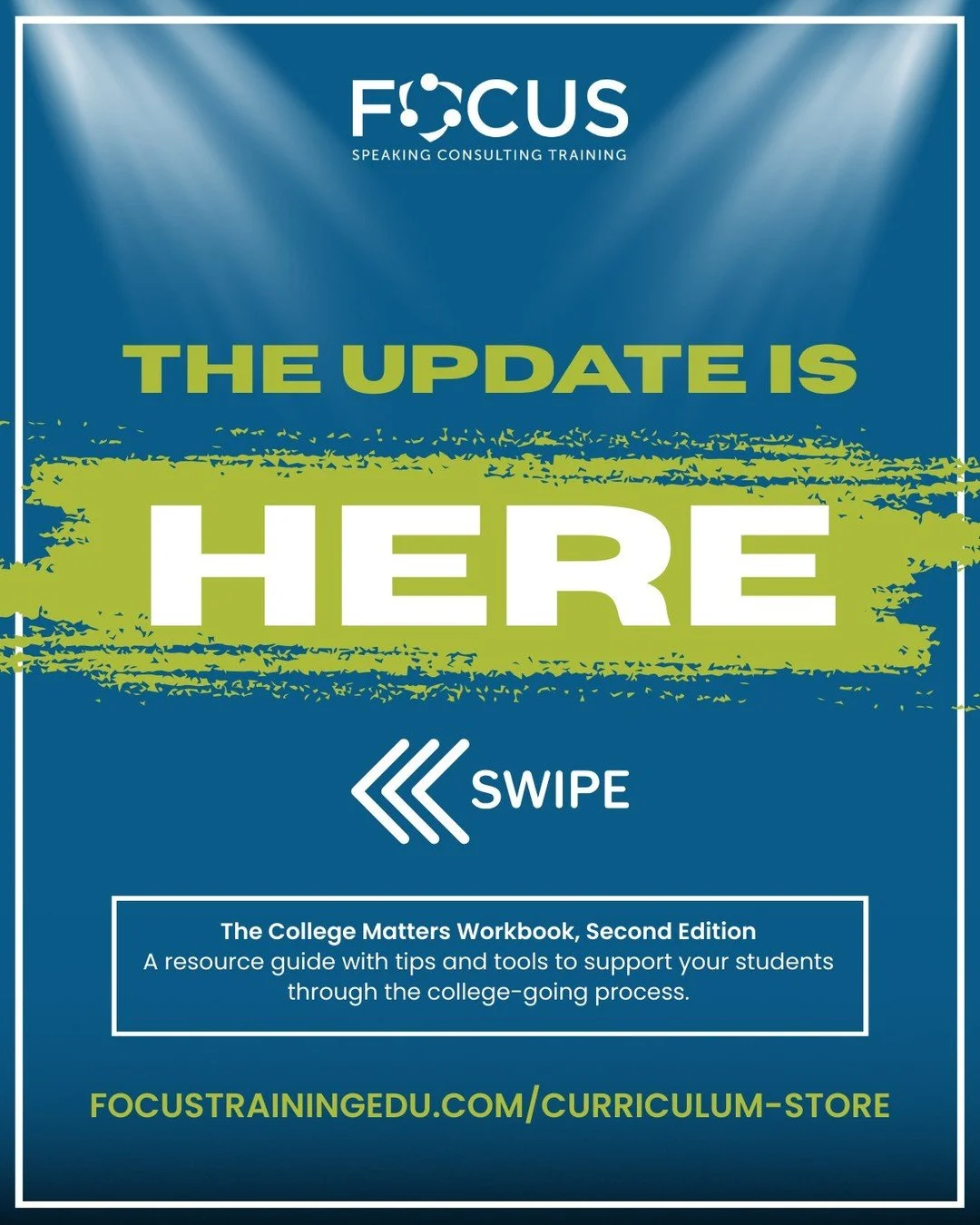 It&rsquo;s here! 🎉 The College Matters Workbook, Second Edition. 

A refreshed guide to support your students through the college-going process! Updates for the new edition include: 1️⃣current financial aid information and data sources, 2️⃣ a new lo