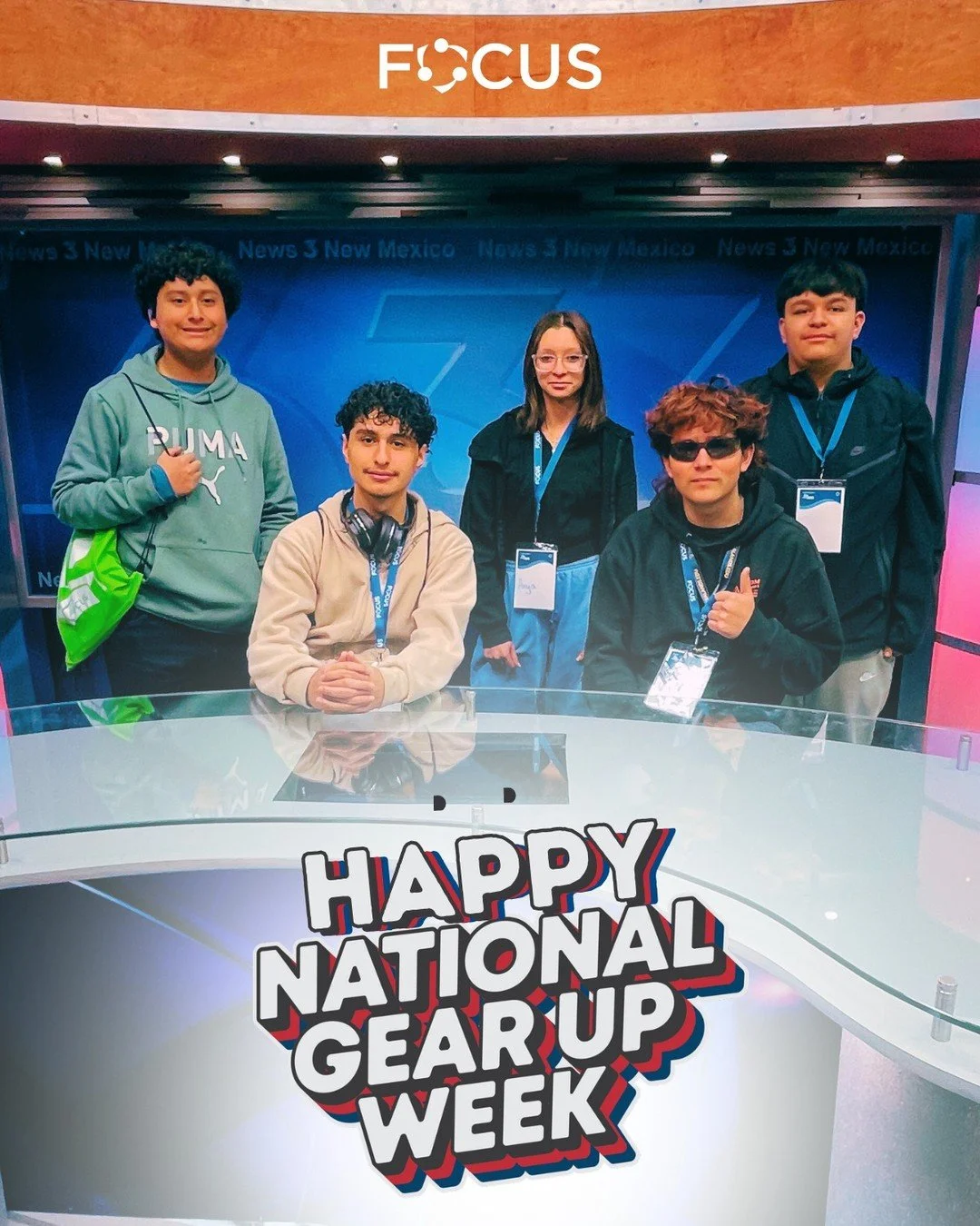 Last spring, we hit the road with GEAR UP New Mexico on one of three college bus tour routes we&rsquo;ve built together. 🚍 Across three days, students visited three colleges and a cultural museum all while FOCUS Trainers led activities from our bus 