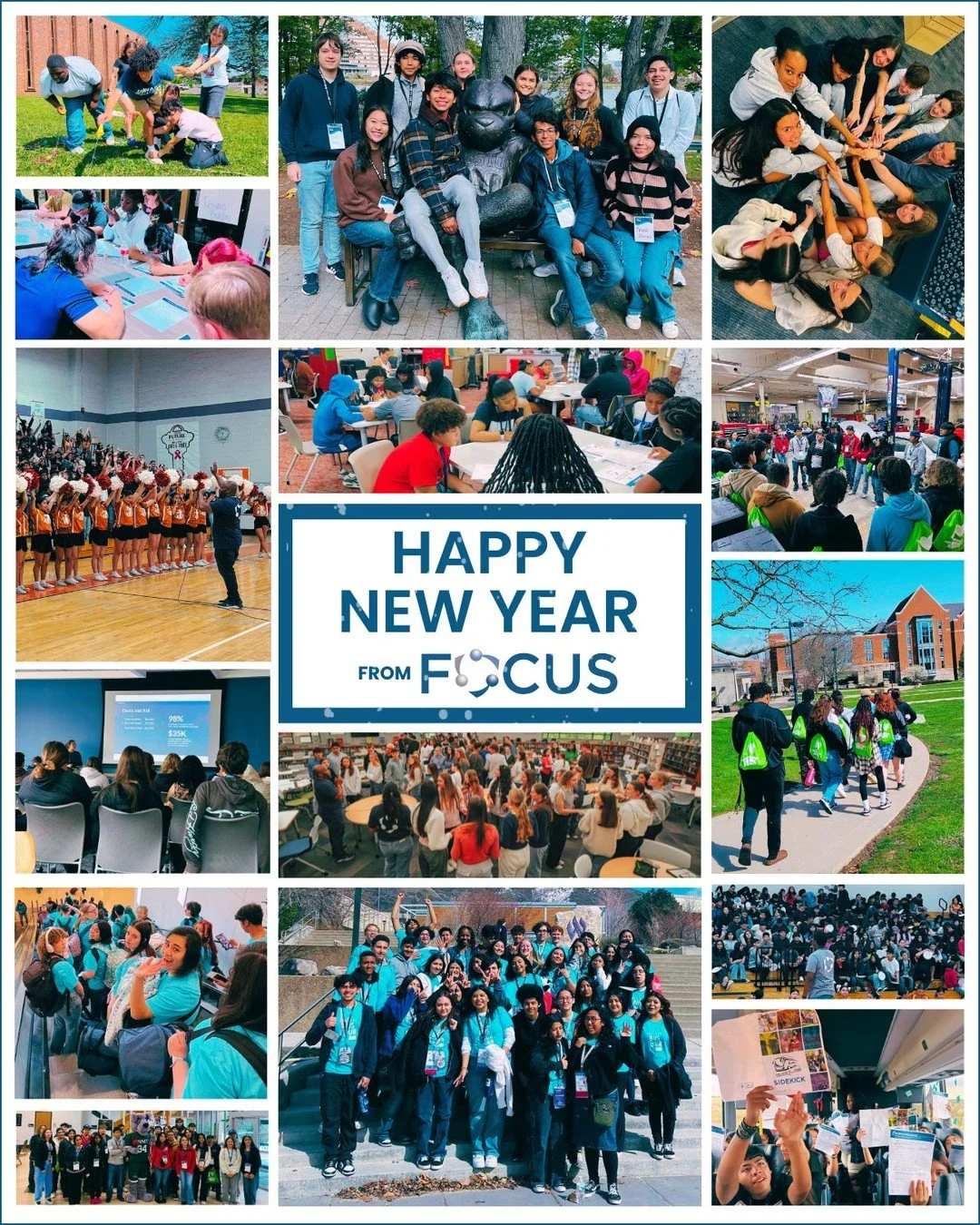 Goodbye winter break, hello 2026!

Start the year strong and #FindYourFocus with expert support from FOCUS Training. Our skilled facilitators deliver exceptional leadership programs for middle and high school students and staff that blend social-emot