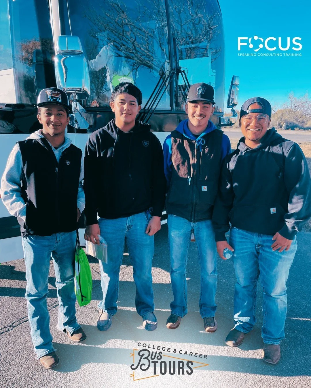 Seeing campus changes everything. 🎓

FOCUS College &amp; Career #BusTours give students the chance to explore campuses, connect with college staff and students, and better understand what #CollegeFit really means academically, financially, and socia