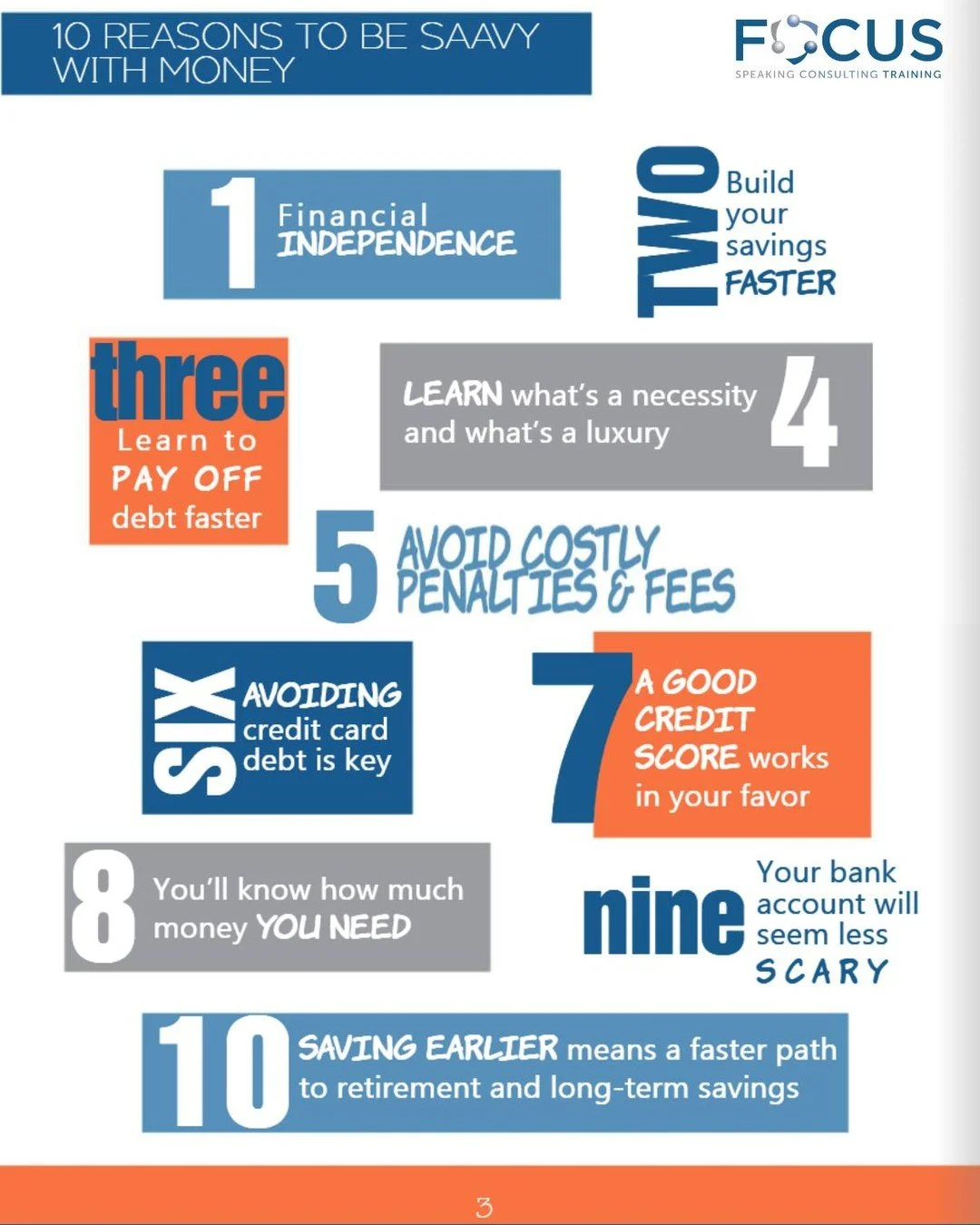 The earlier students learn money skills, the better. 💡

Money Matters equips students with real-world financial tools they&rsquo;ll use in college and beyond. Purchase in bulk, for classrooms, or as part of FOCUS programming.

🔗 focustrainingedu.co