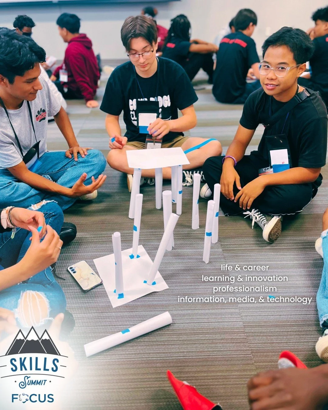 Skills today. Options tomorrow. 🔧

Skills Summit focuses on essential life skills like flexibility, creativity, critical thinking, professionalism, and using social media with purpose to help early high school students build confidence and readiness