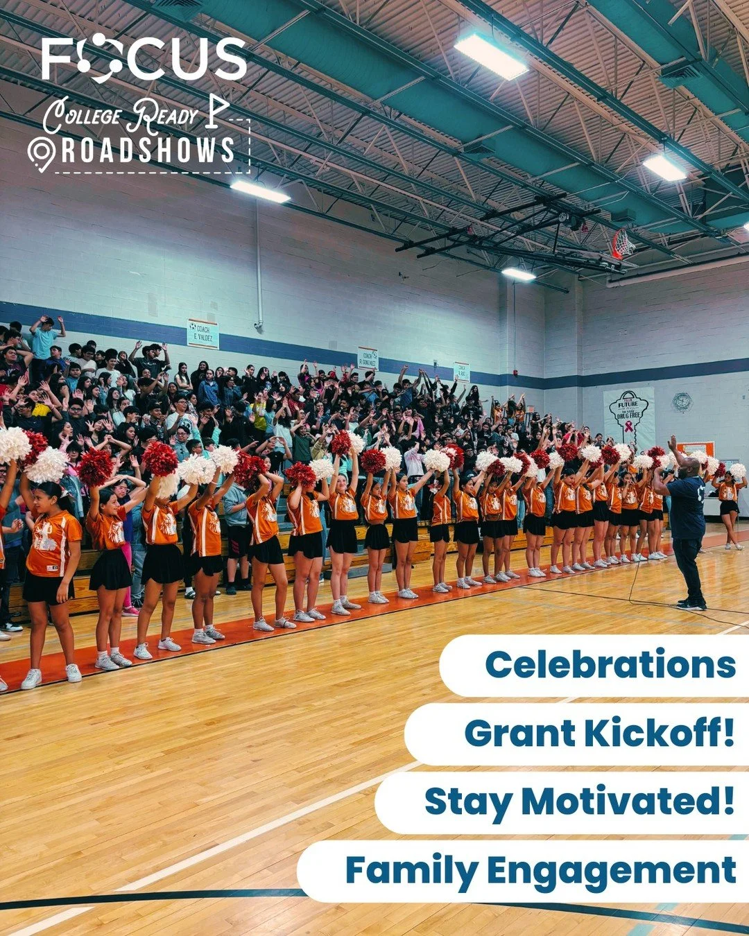 FOCUS Roadshows are designed to energize students, support educators, and bring learning to life. Ask us about our Roadshow variations today! 

🔗 focustrainingedu.com | 📨 sales@focustraining.com
#FindYourFOCUS #StudentEngagement #RoadshowReady