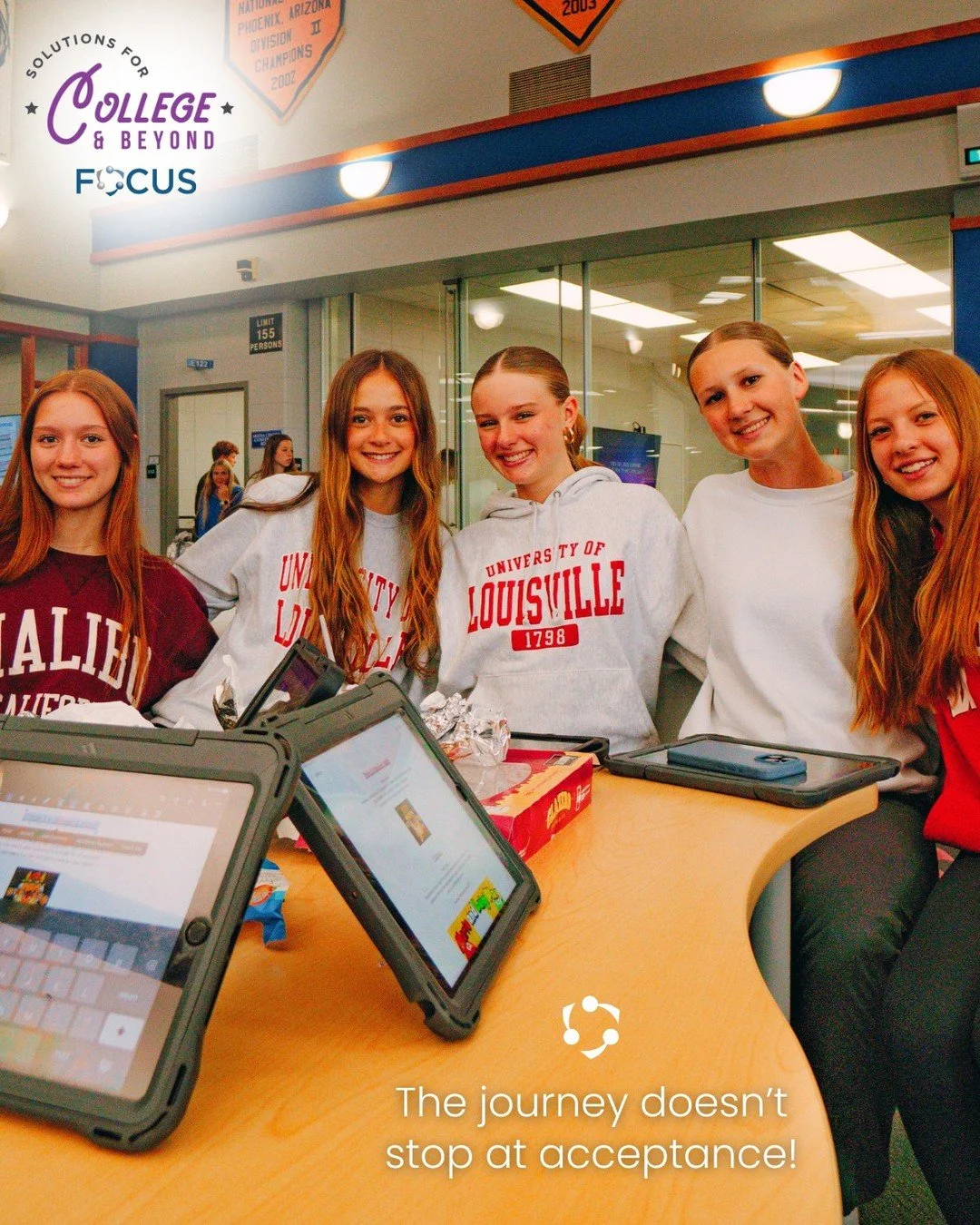 Because the journey doesn&rsquo;t stop at acceptance. 🚀

Solutions for College &amp; Beyond equips seniors and early college students with the tools to navigate life after high school, from financial literacy to time management, communication, and c