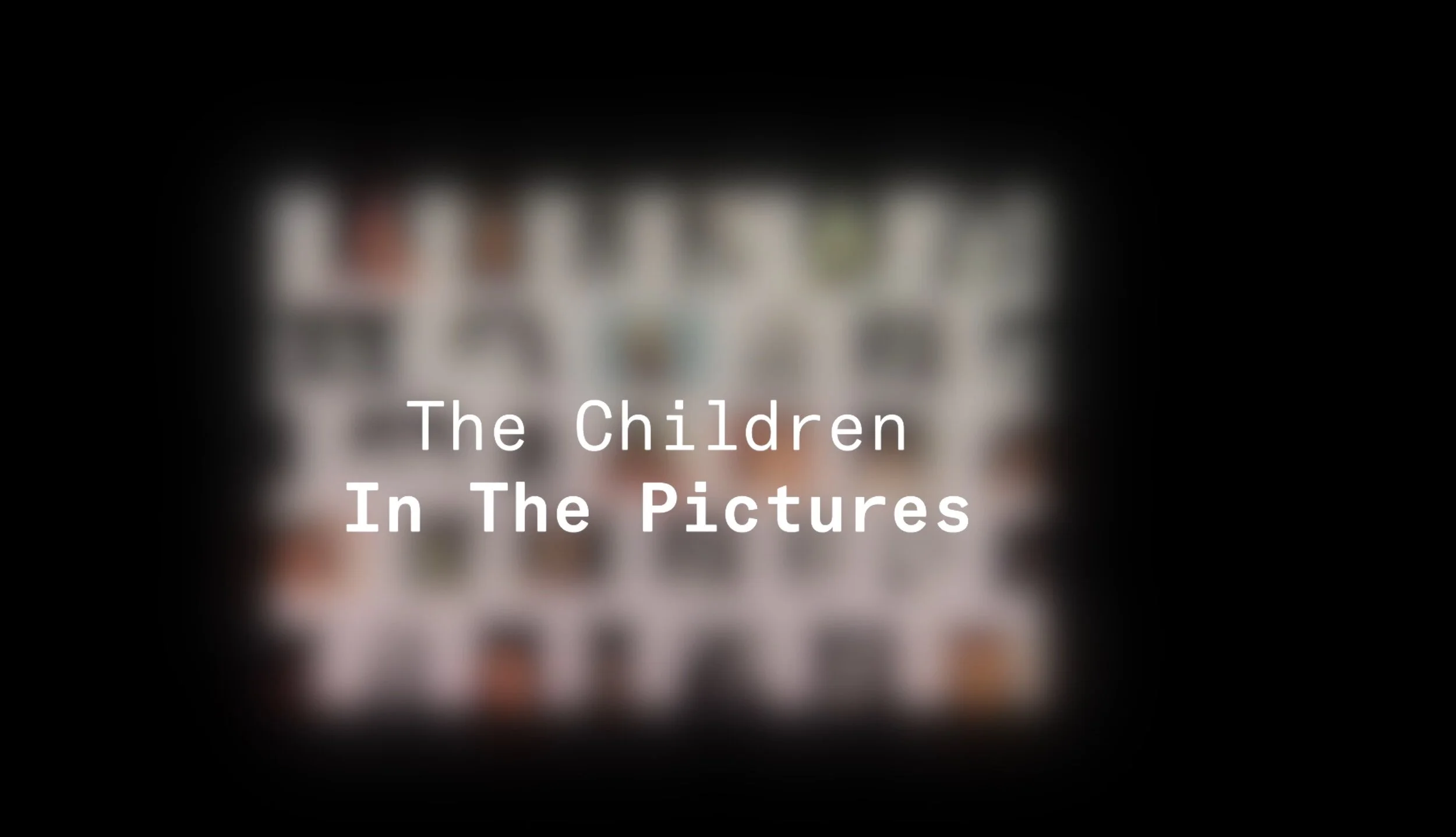 'The Children in the Pictures' commences pre-production