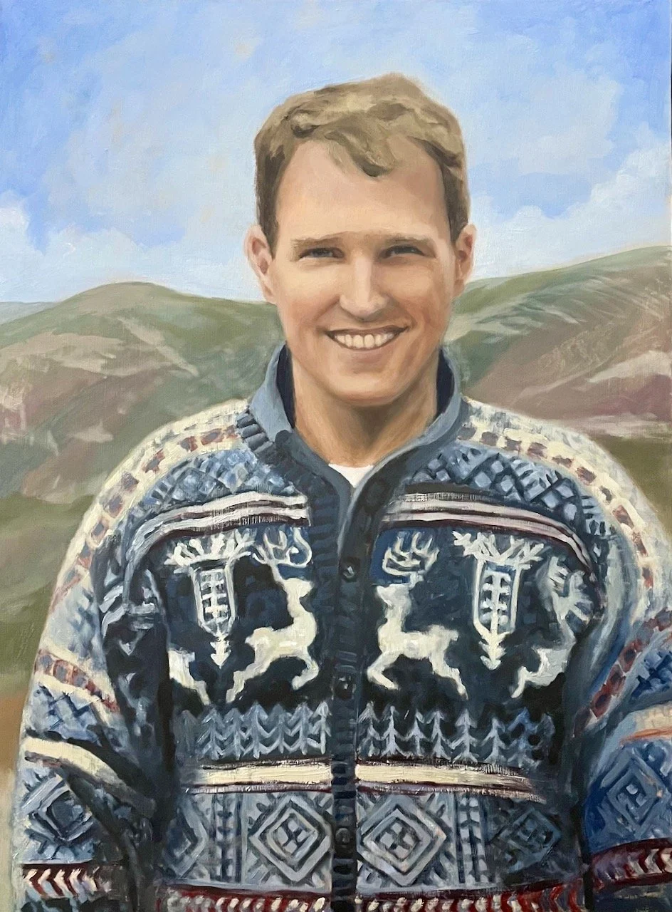 Greg Miller - Commissioned 2025 16x20 oil on panel