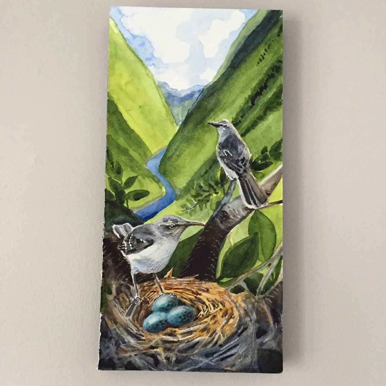 The beauty and mystery of birds - a new watercolor series