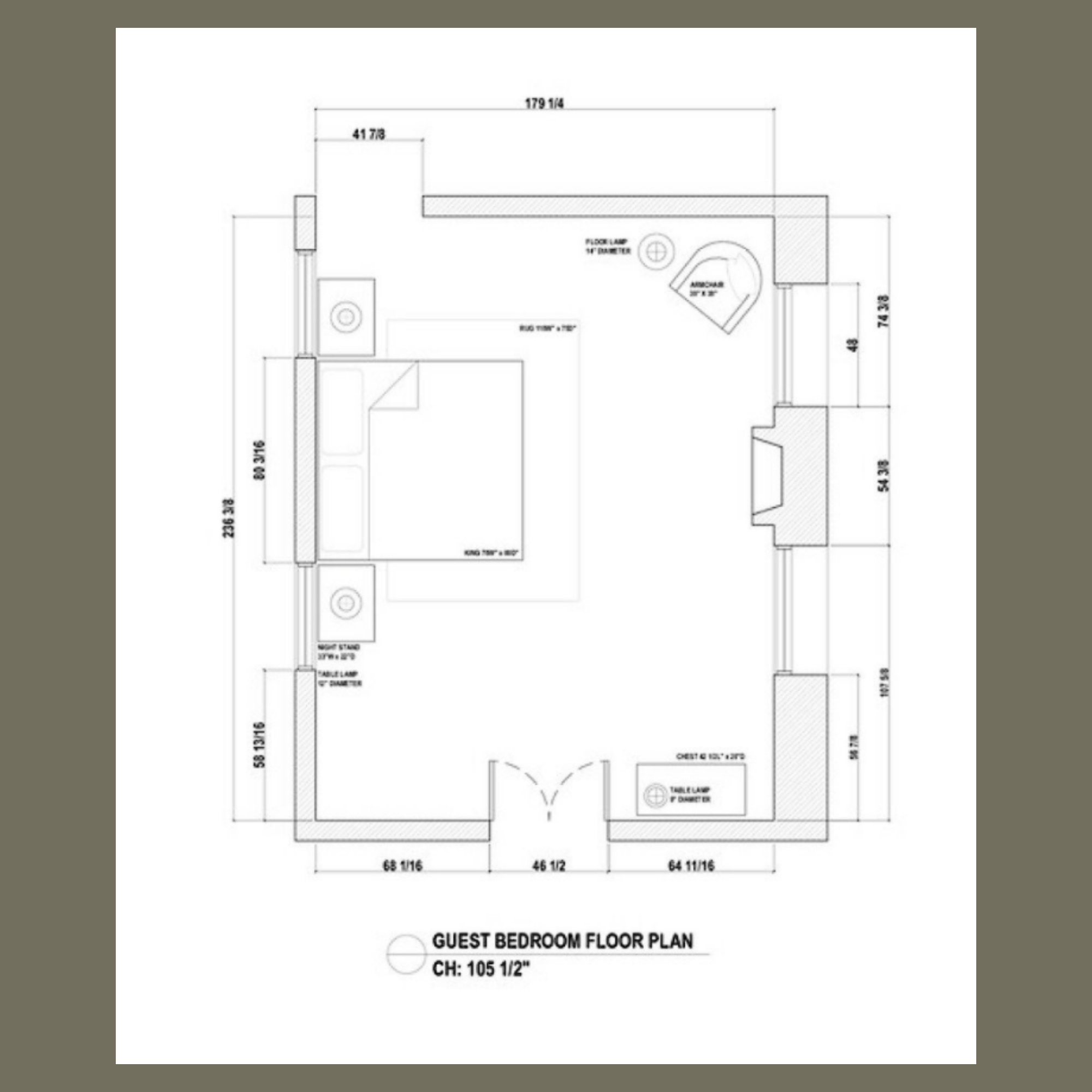 Bedroom Floor Plan Measurements | Viewfloor.co