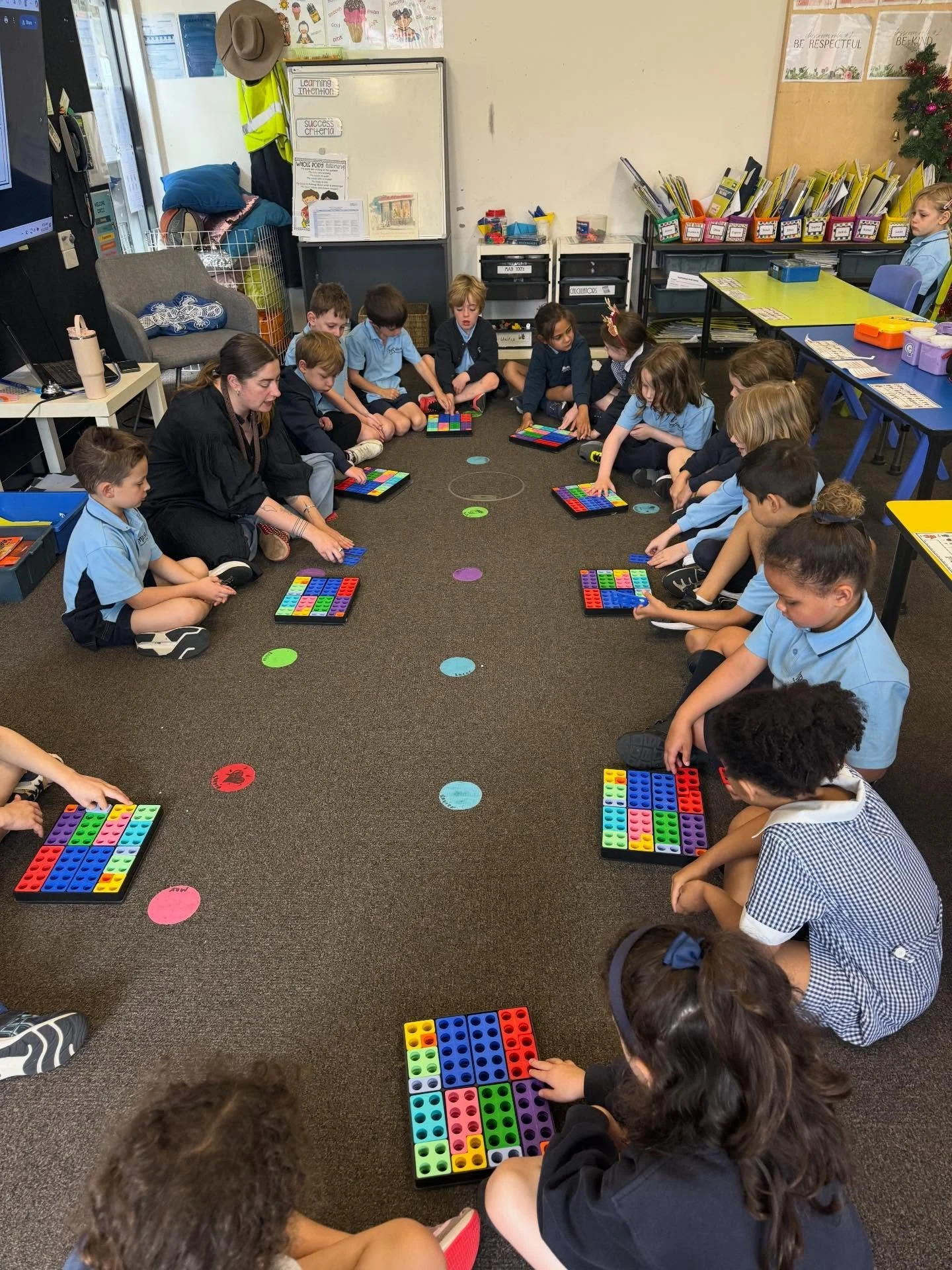 Using  Numicon resources while we learn how to add our numbers ❤️