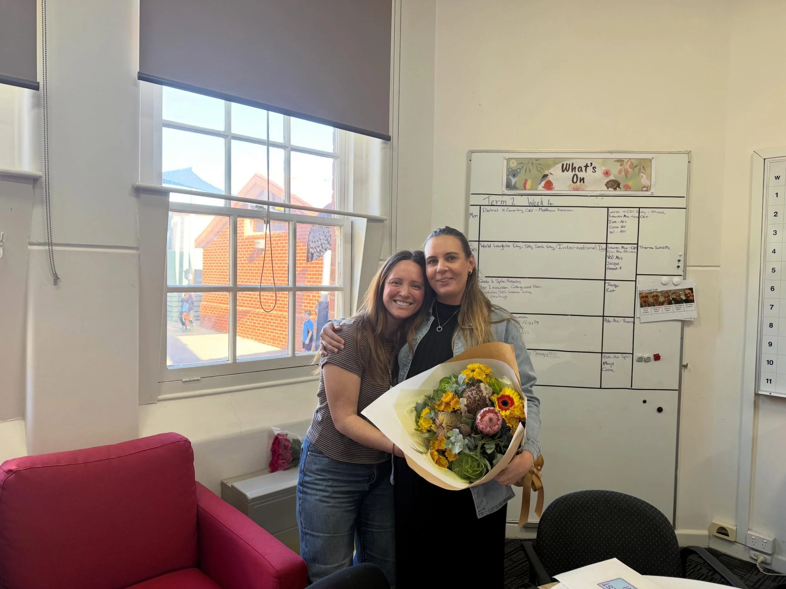 Wishing the wonderful Mrs V all the best as she heads off for her maternity leave!❤️🎈👩&zwj;🍼