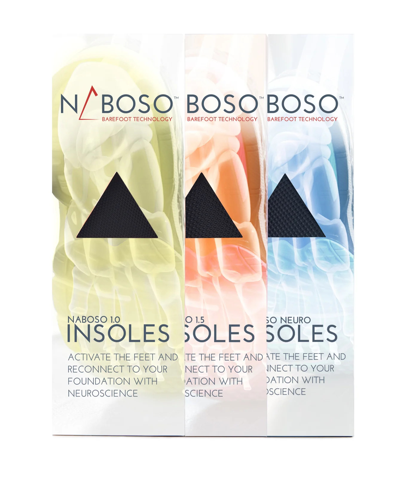 Naboso™ Adult Insoles 1.0, 1.5 & Neuro Bundle