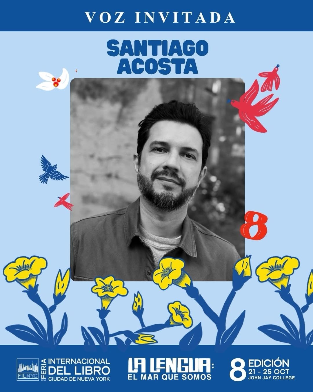  Catch me at the Feria Internacional del Libro de Nueva York (FILNYC) this October 23rd at 2:00 pm at John Jay College (CUNY). I hope to see you there! 