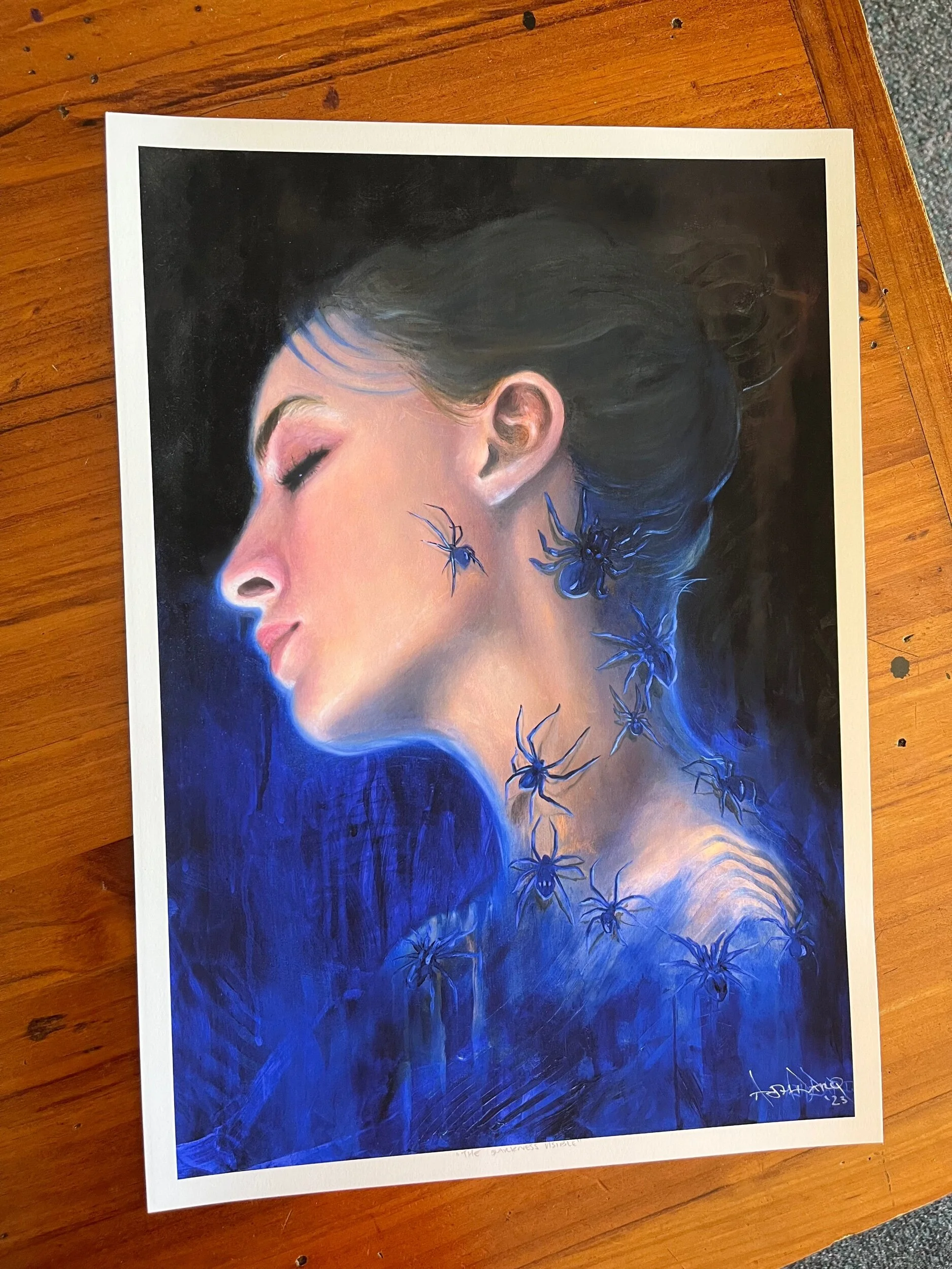 "The Darkness Visible" Fine Art Print