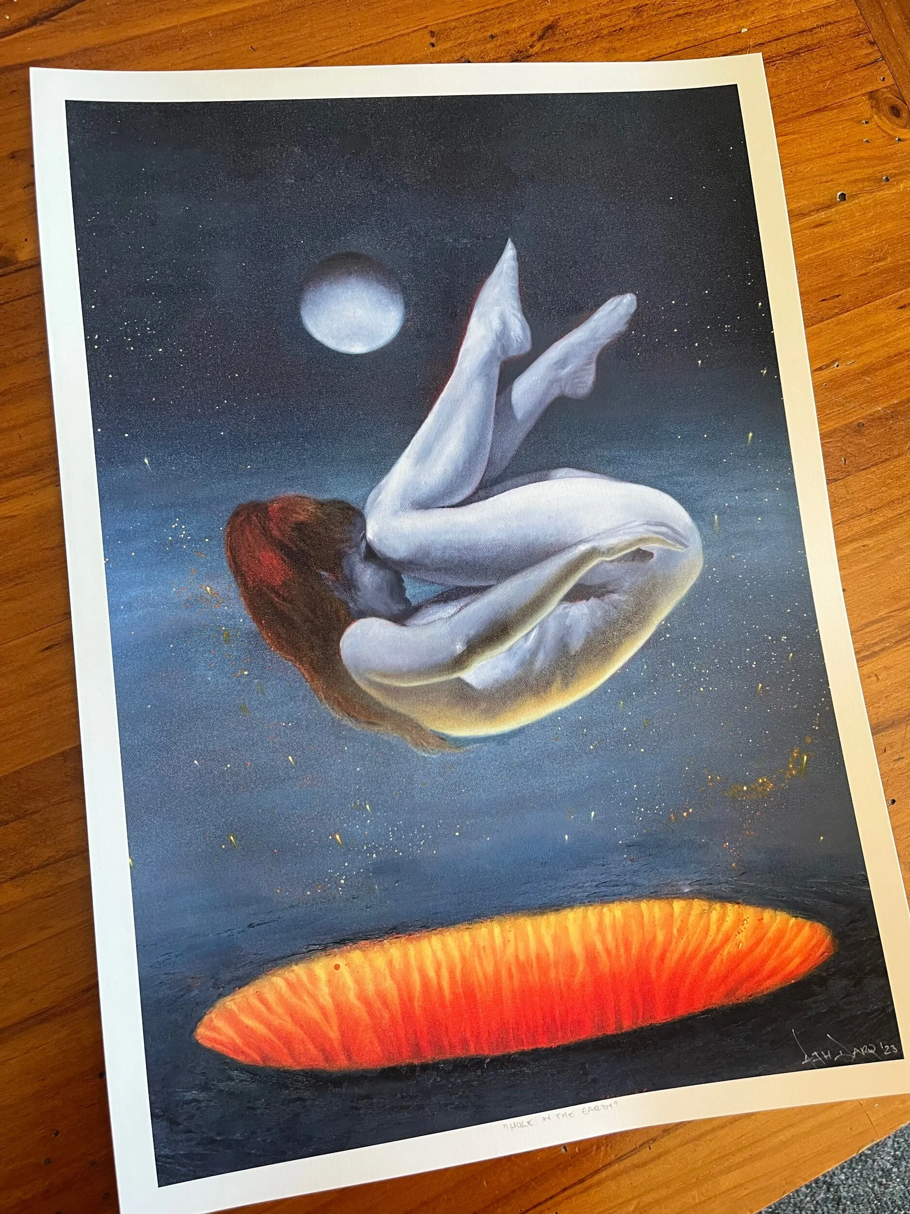 "Hole In The Earth" Fine Art Print