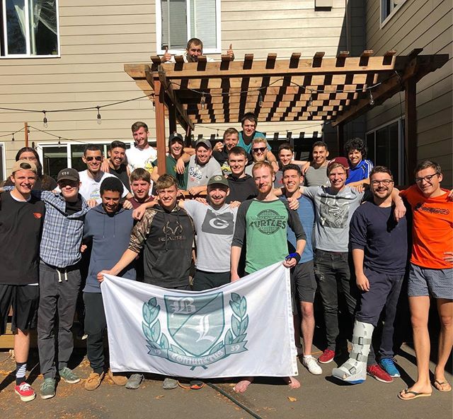 Fall Term’s Work Party was a success! Our House Manager had his first go at running Work Party and he added some major improvements to the house! #TheBeaverLodge #BeaverLodgeThings #Brothers #CoopHousing
