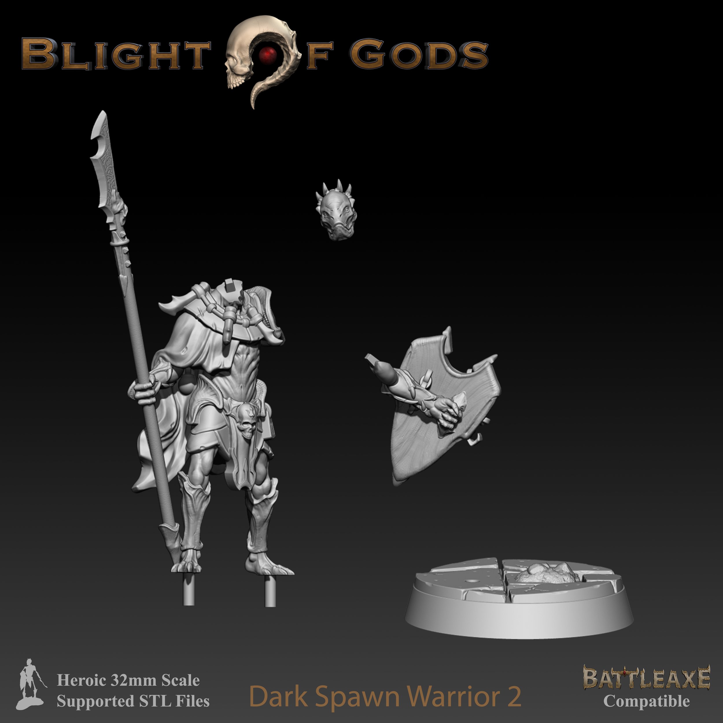 Dark Spawn Warrior 2 ProductPromoSculpt Ex net 002.jpg
