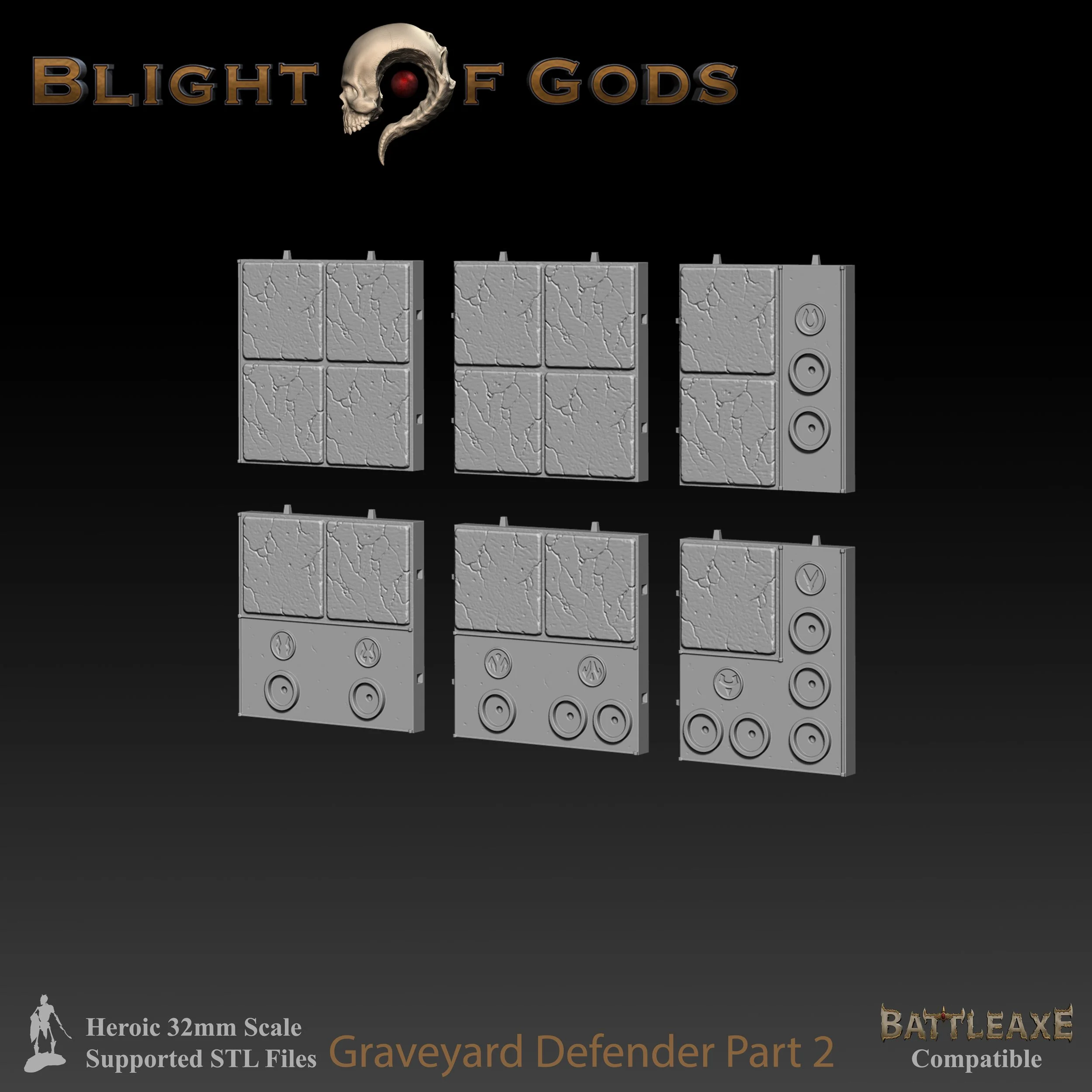BG Battleaxe Graveyard Defender Part 2 ProductPromoSculpt Ex net 002.jpg