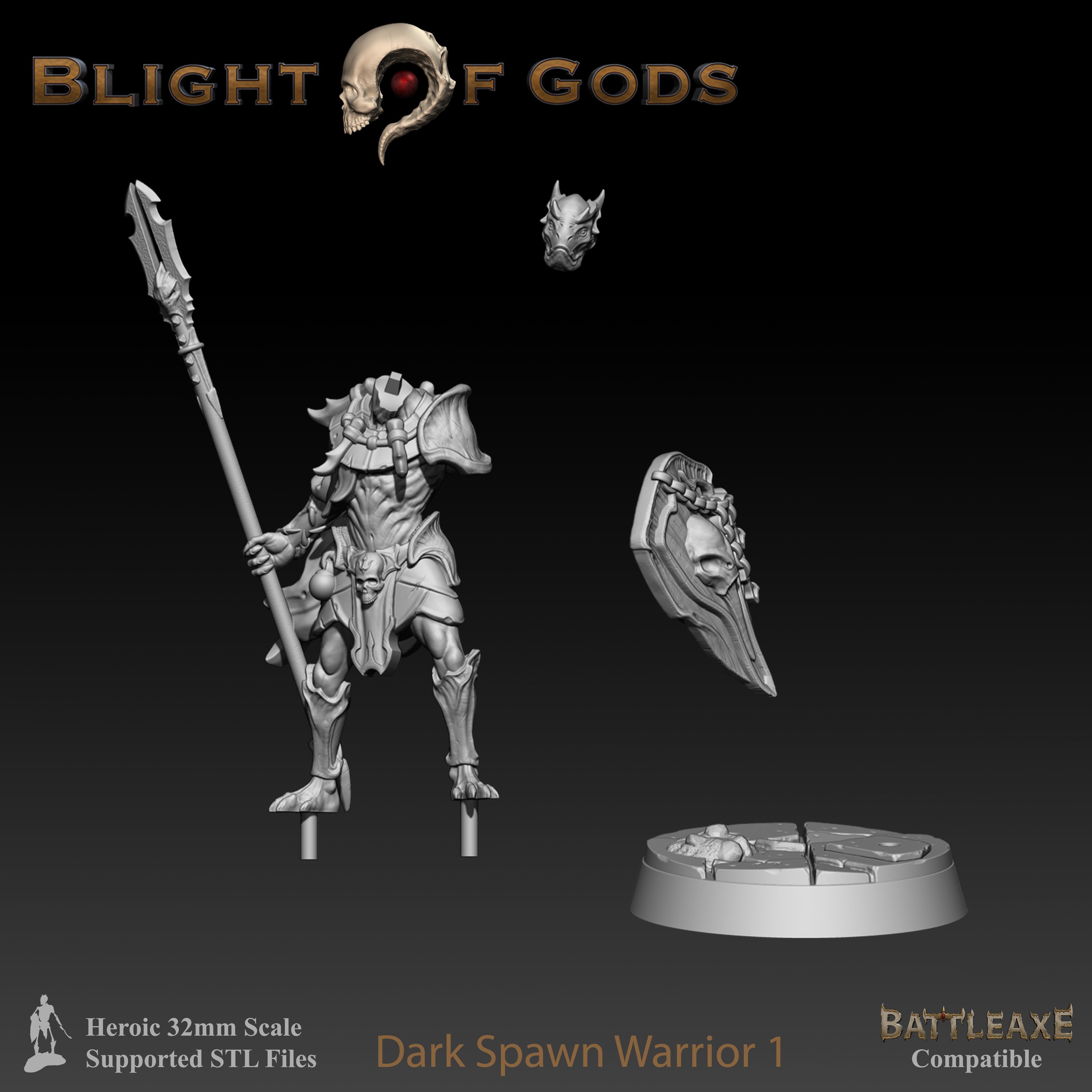 Dark Spawn Warrior 1 ProductPromoSculpt Ex net 002.jpg