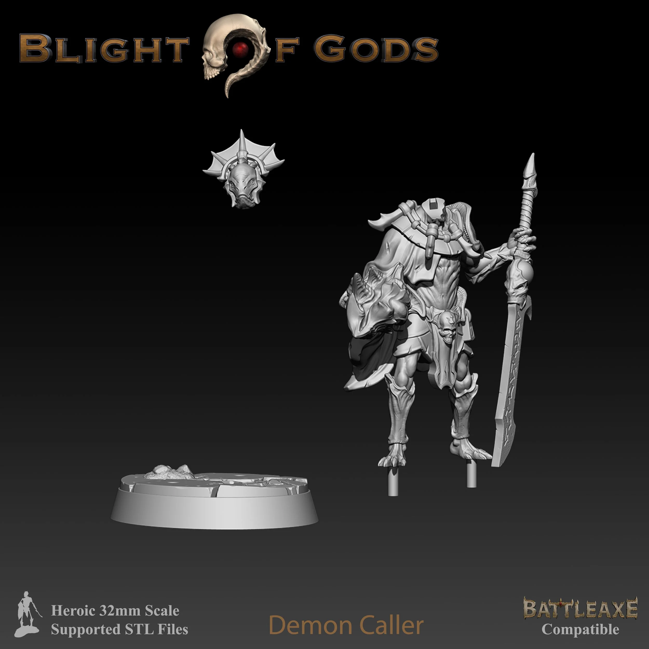 Dark Spawn Demon Caller ProductPromoSculpt Ex net 002.jpg