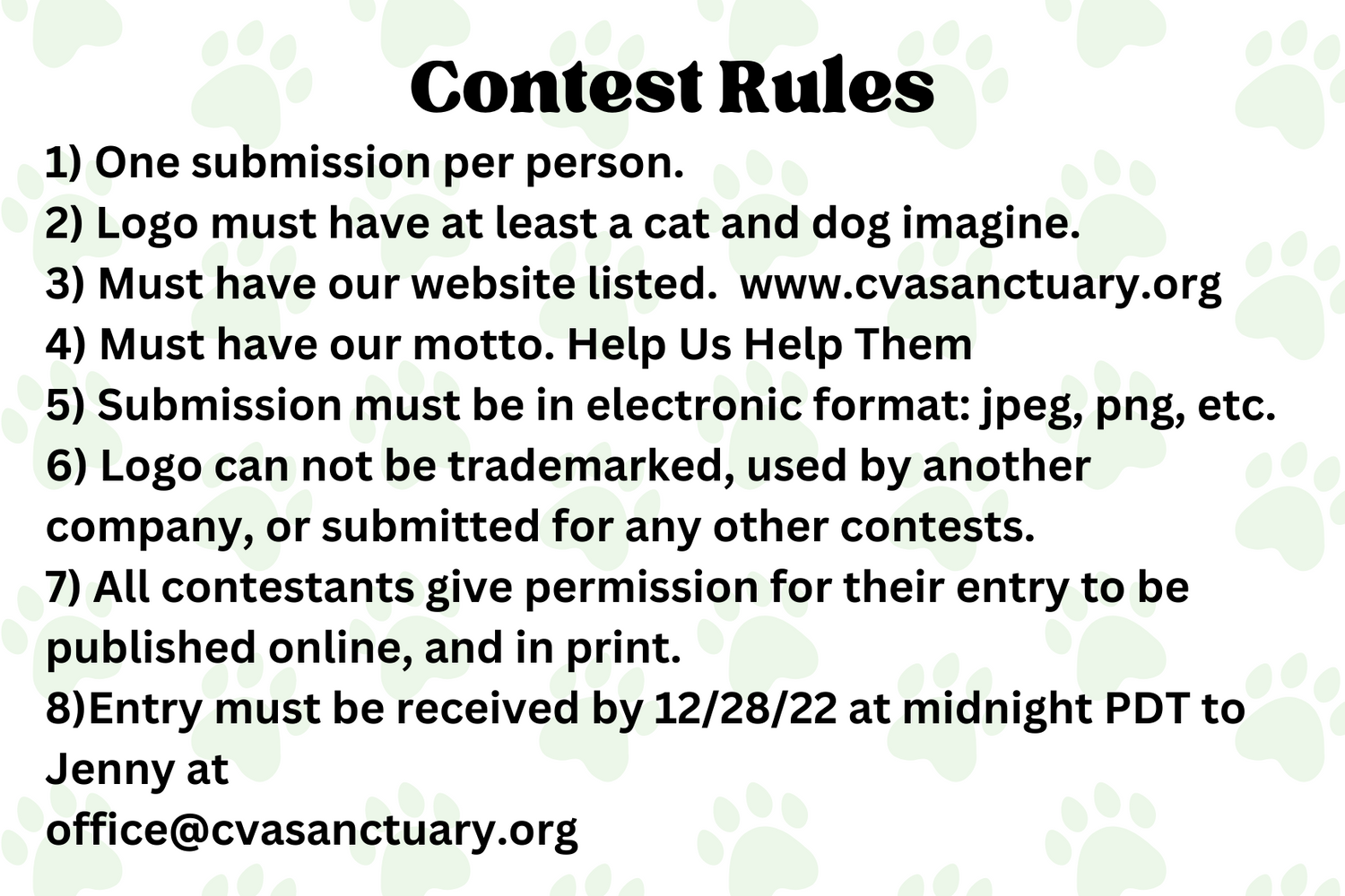 Logo Design Contest Rules