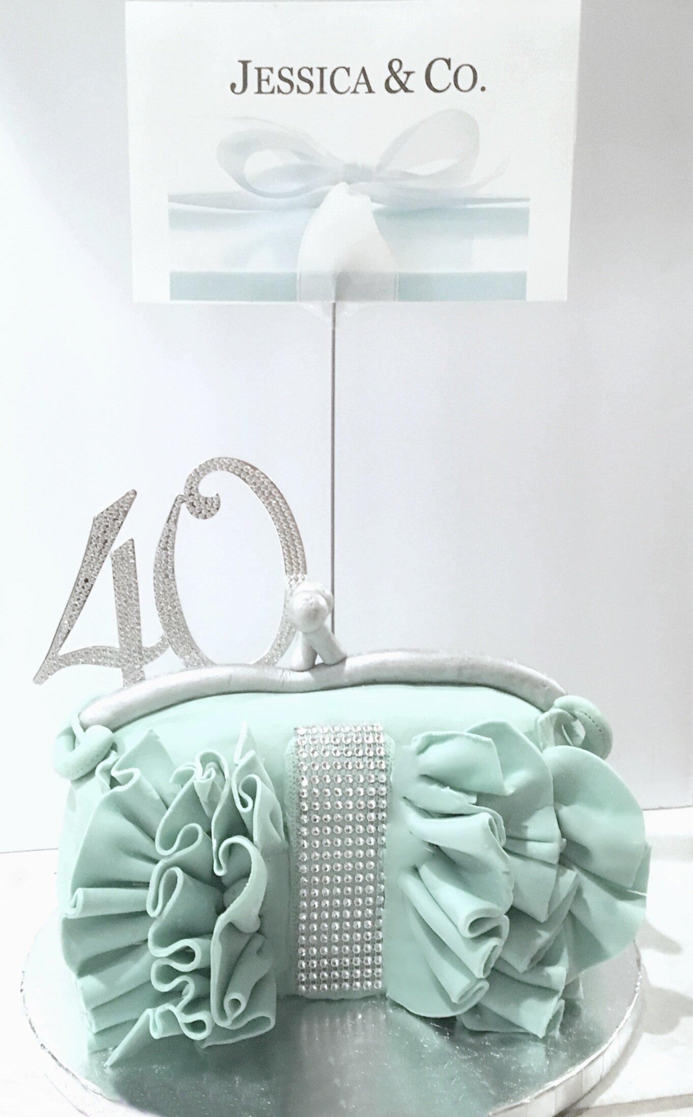 3D Cake in Fondant