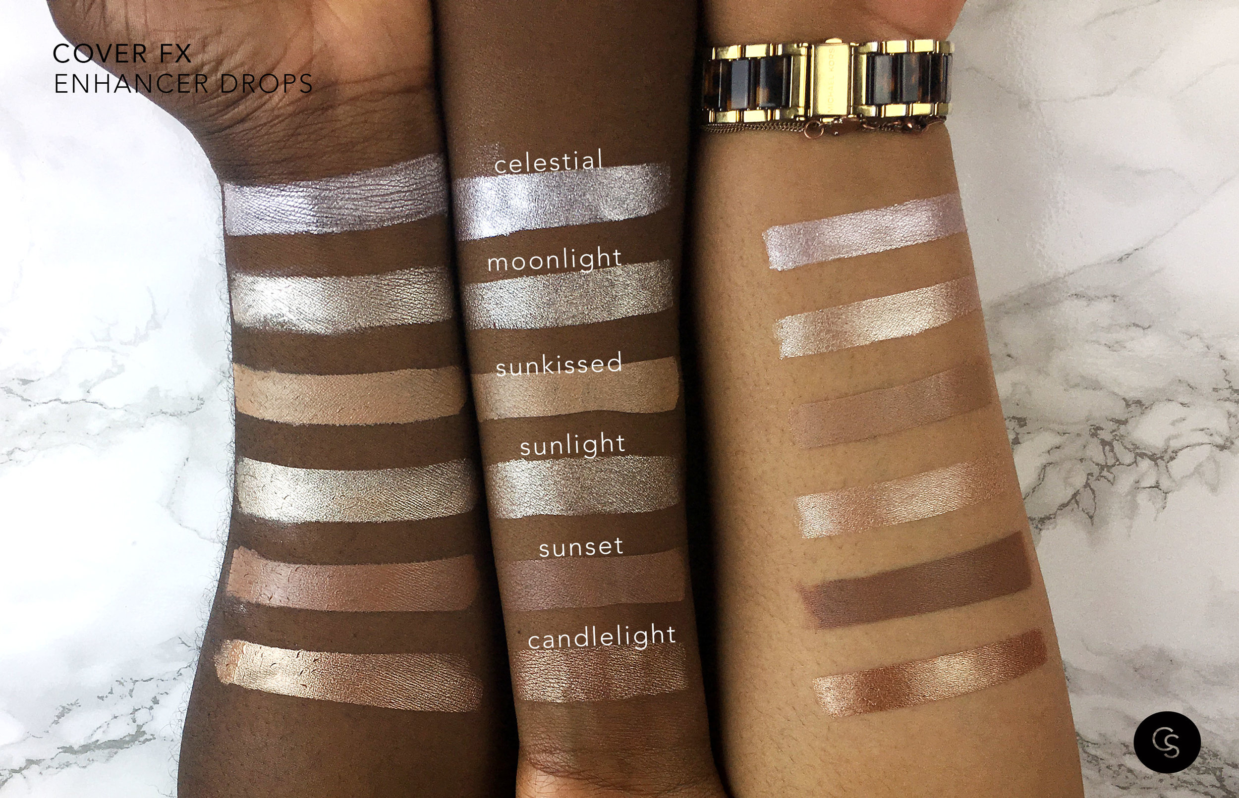 Snestorm Tilbageholdelse Taxpayer CoverFX Enhancer Drops | Cocoa swatches — Cocoa Swatches