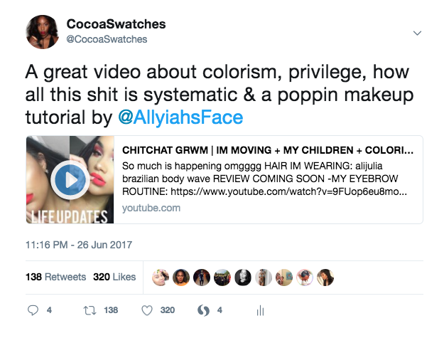 Quick Thoughts on Colorism