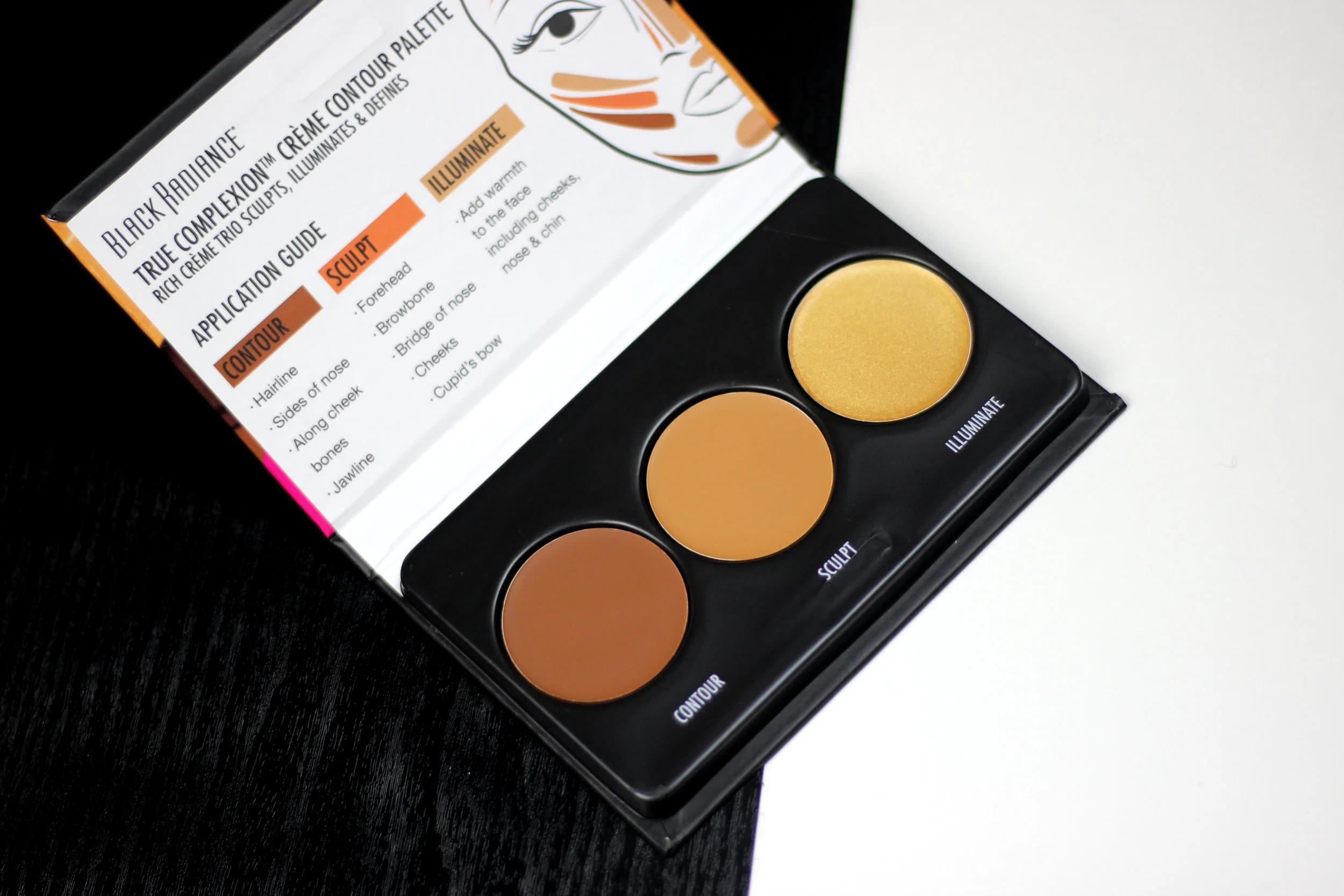 black radiance true complexion creme contour palette