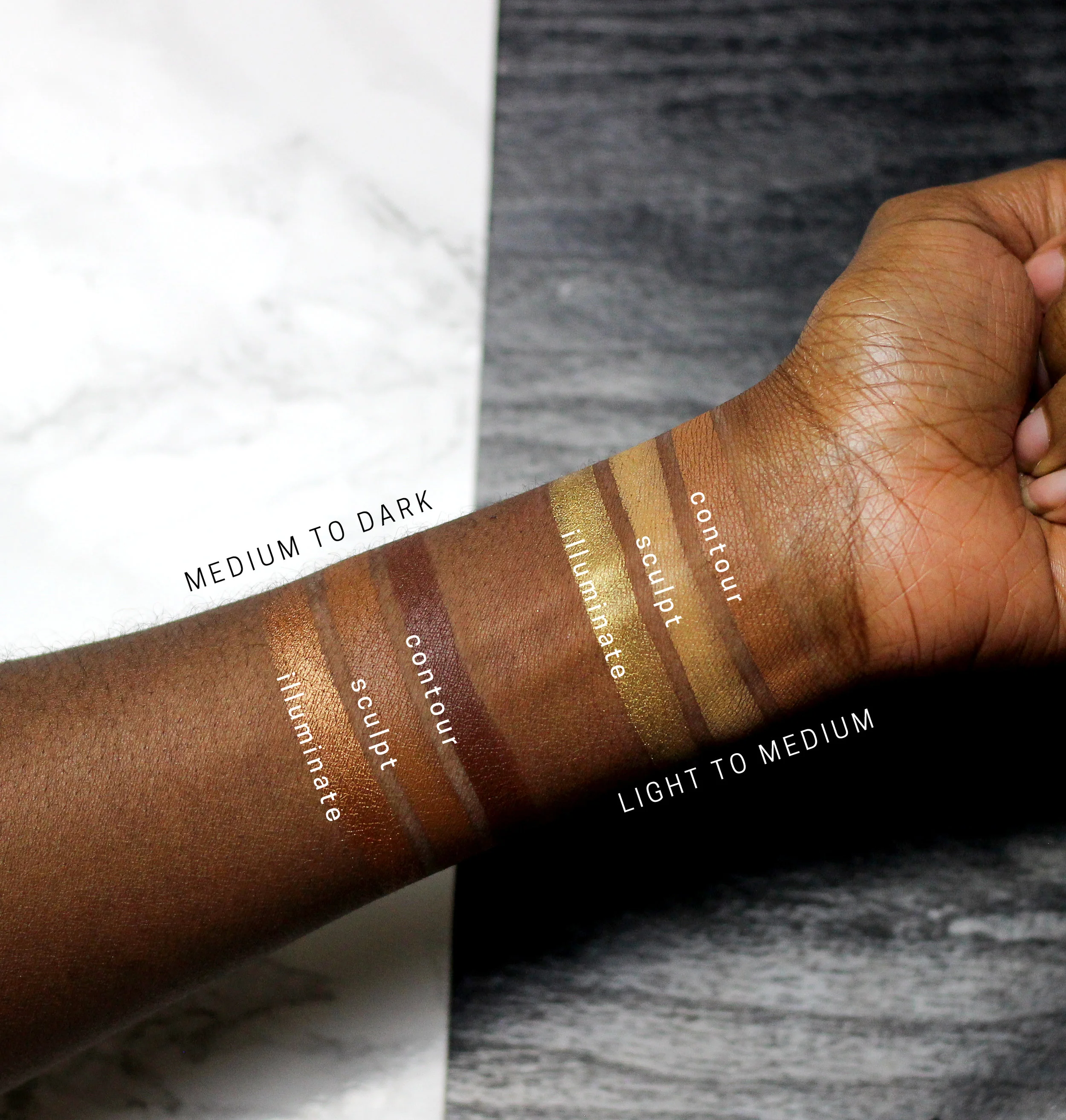black radiance true complexion creme contour palette