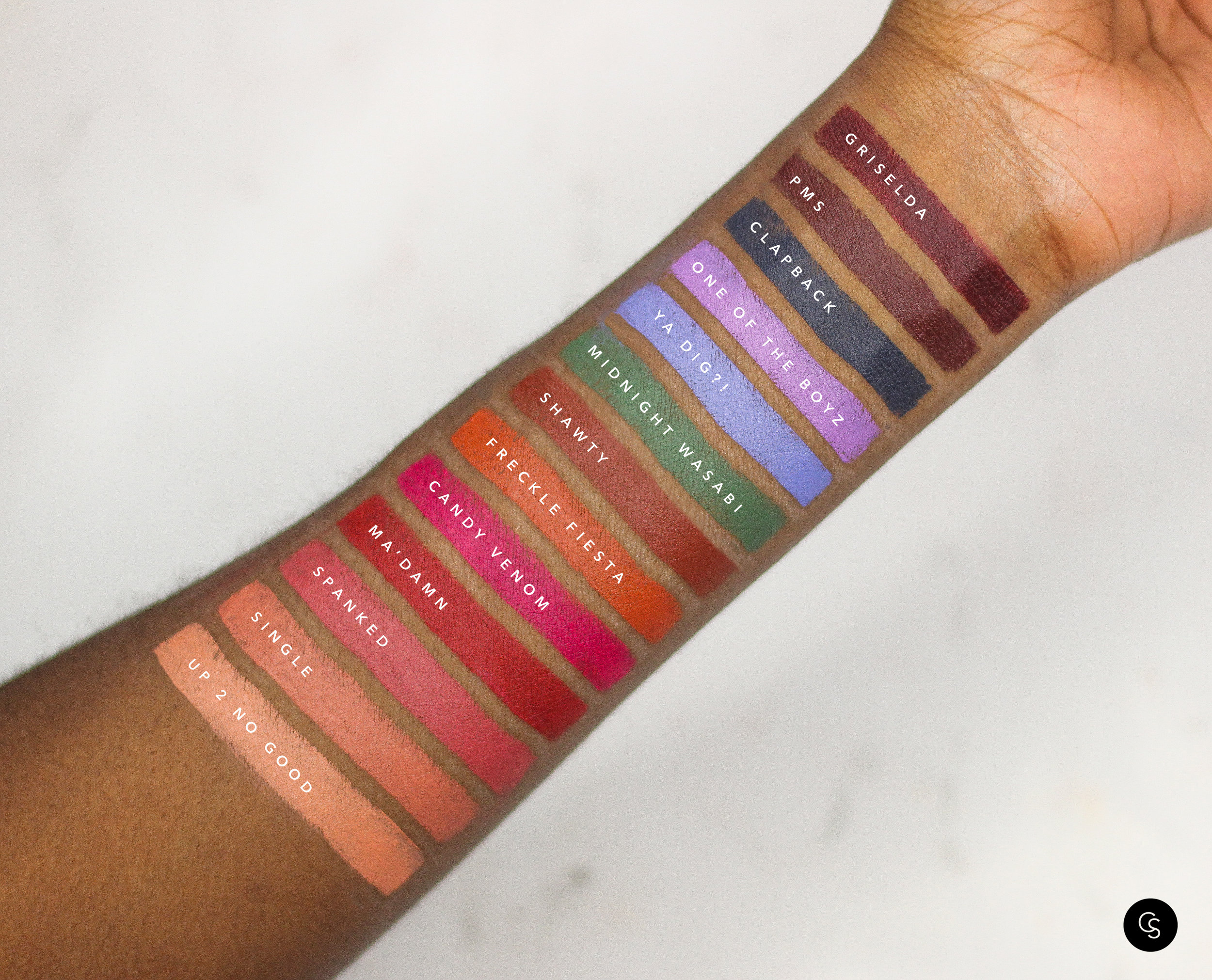 Fenty Beauty Mattemoiselle Plush Matte Lipstick Cocoa Swatches