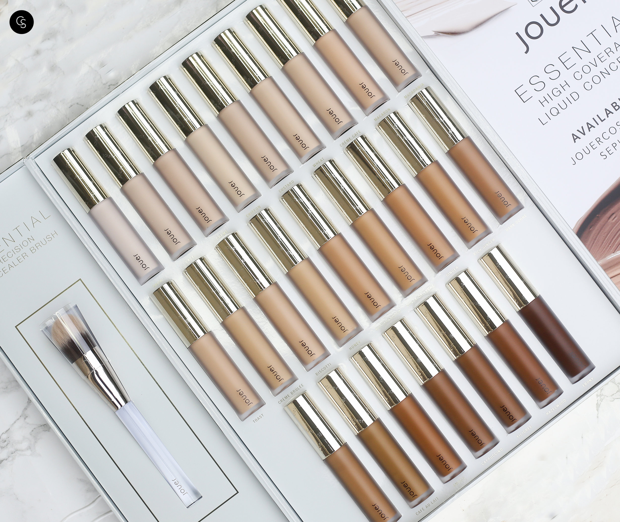 Essential High Coverage Liquid Concealer - Jouer — Cocoa Swatches