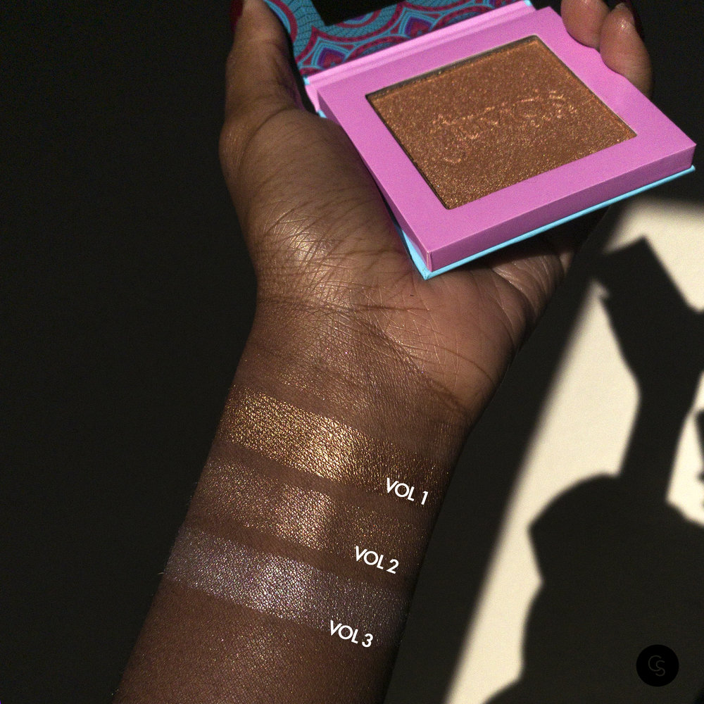 Tribe Highlighters - Juvia's Place — Swatches