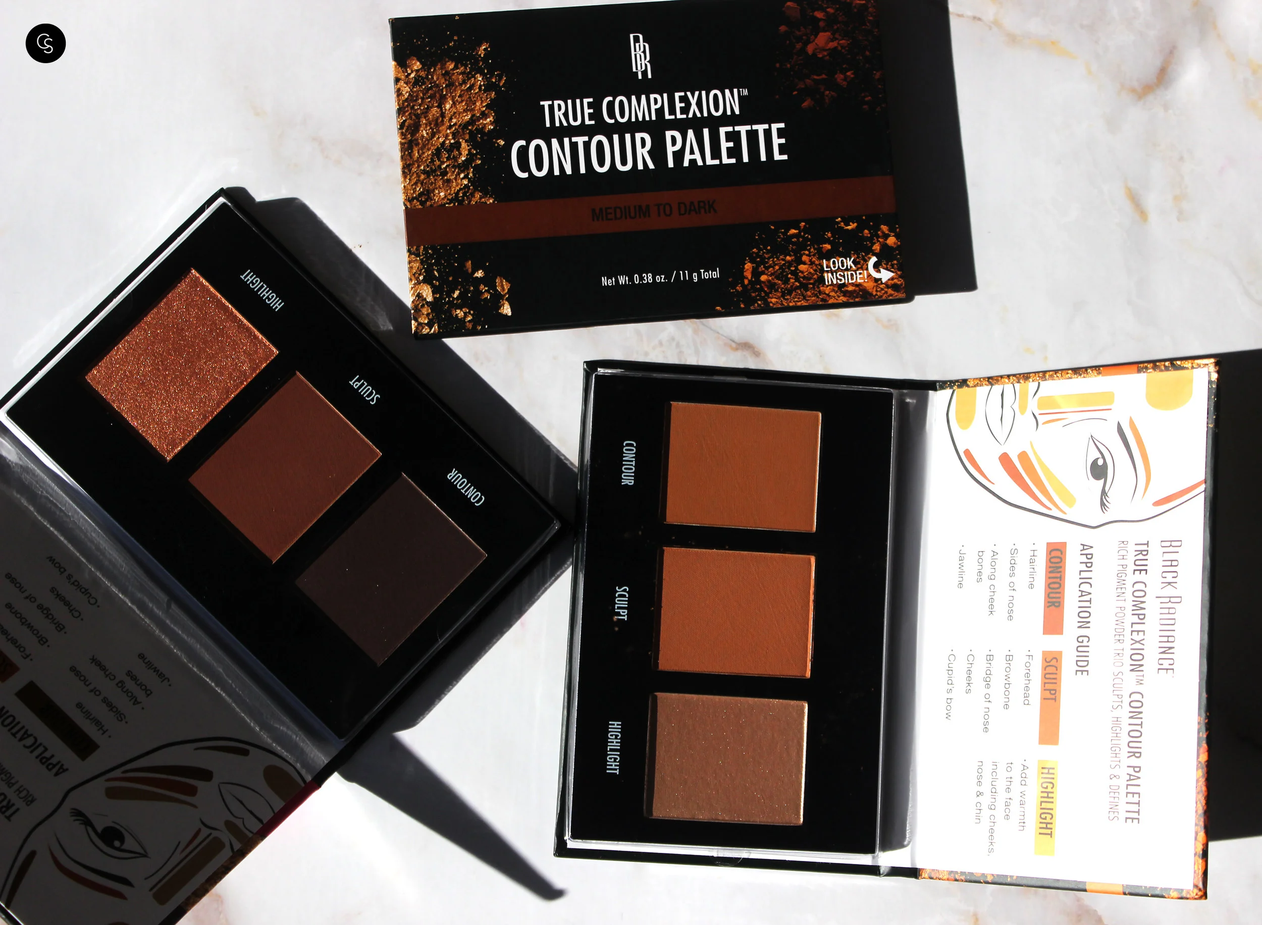 True Complexion Contour Palette (new shade!) - Black Radiance