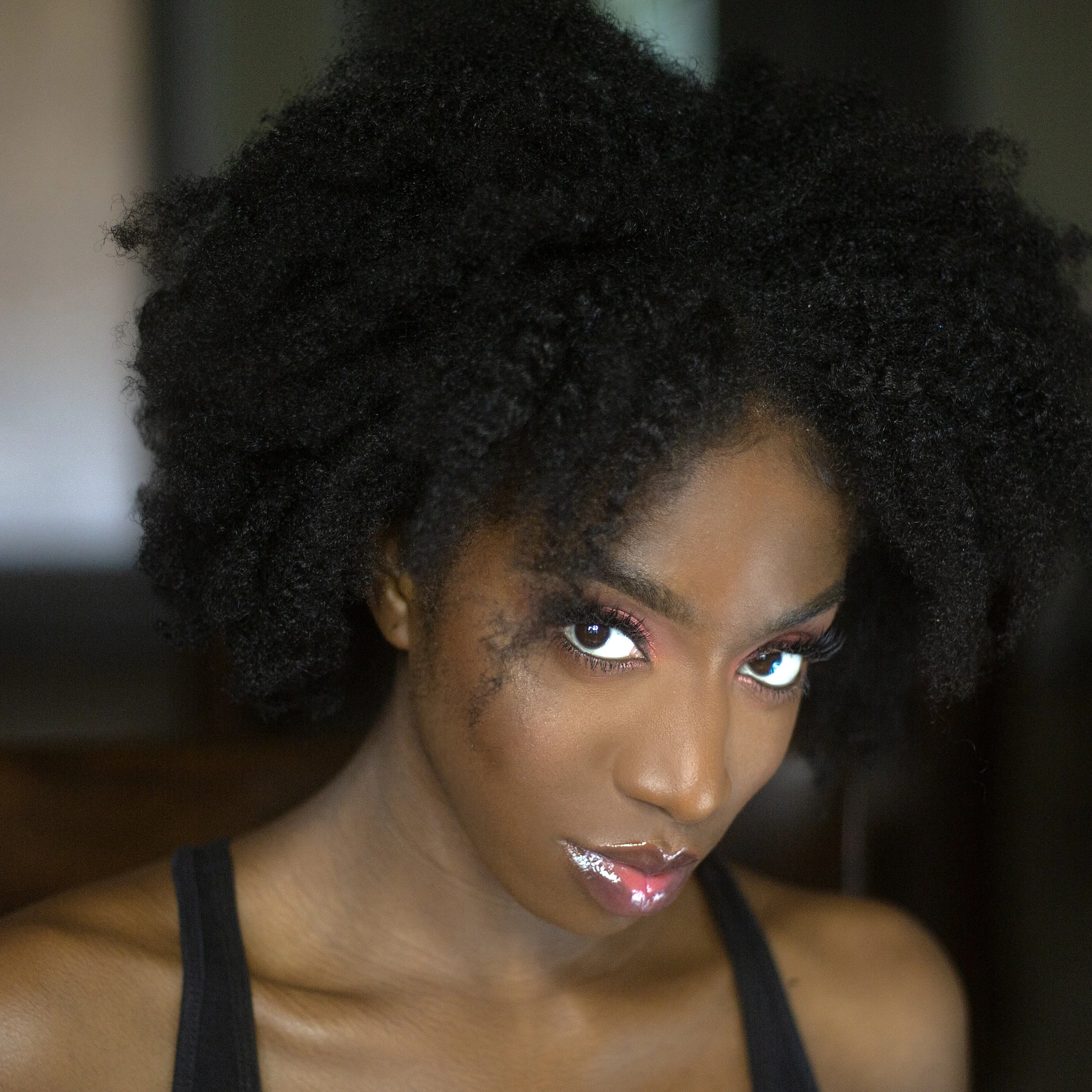 using Plantain under the eye and Almond all over the face