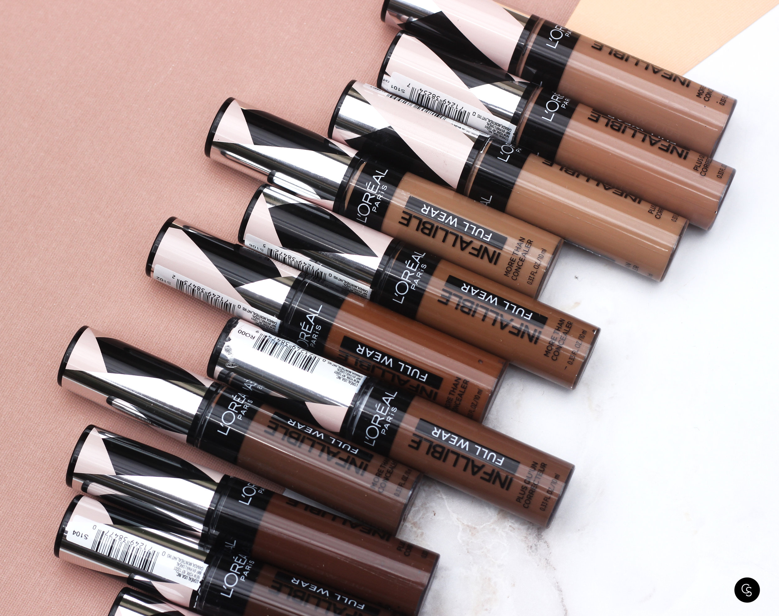 Infallible Full Wear Waterproof Concealer - L'Oreal Cocoa Swatches