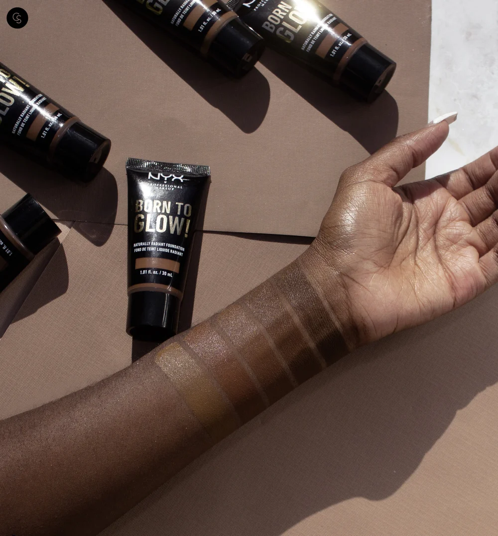 Nyx Born To Glow Swatches