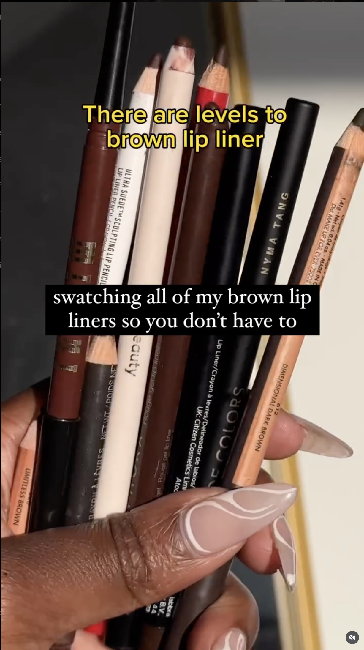 There are levels to Brown Lip Liner
