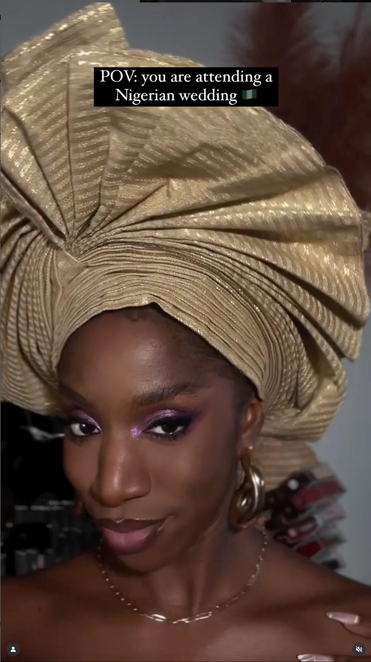 POV: You are attending a nigerian wedding