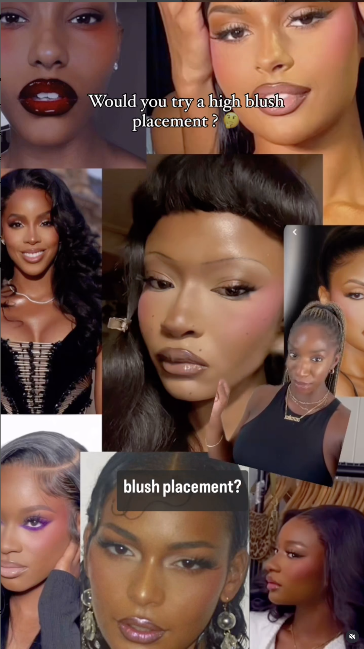 would you try high blush placement?