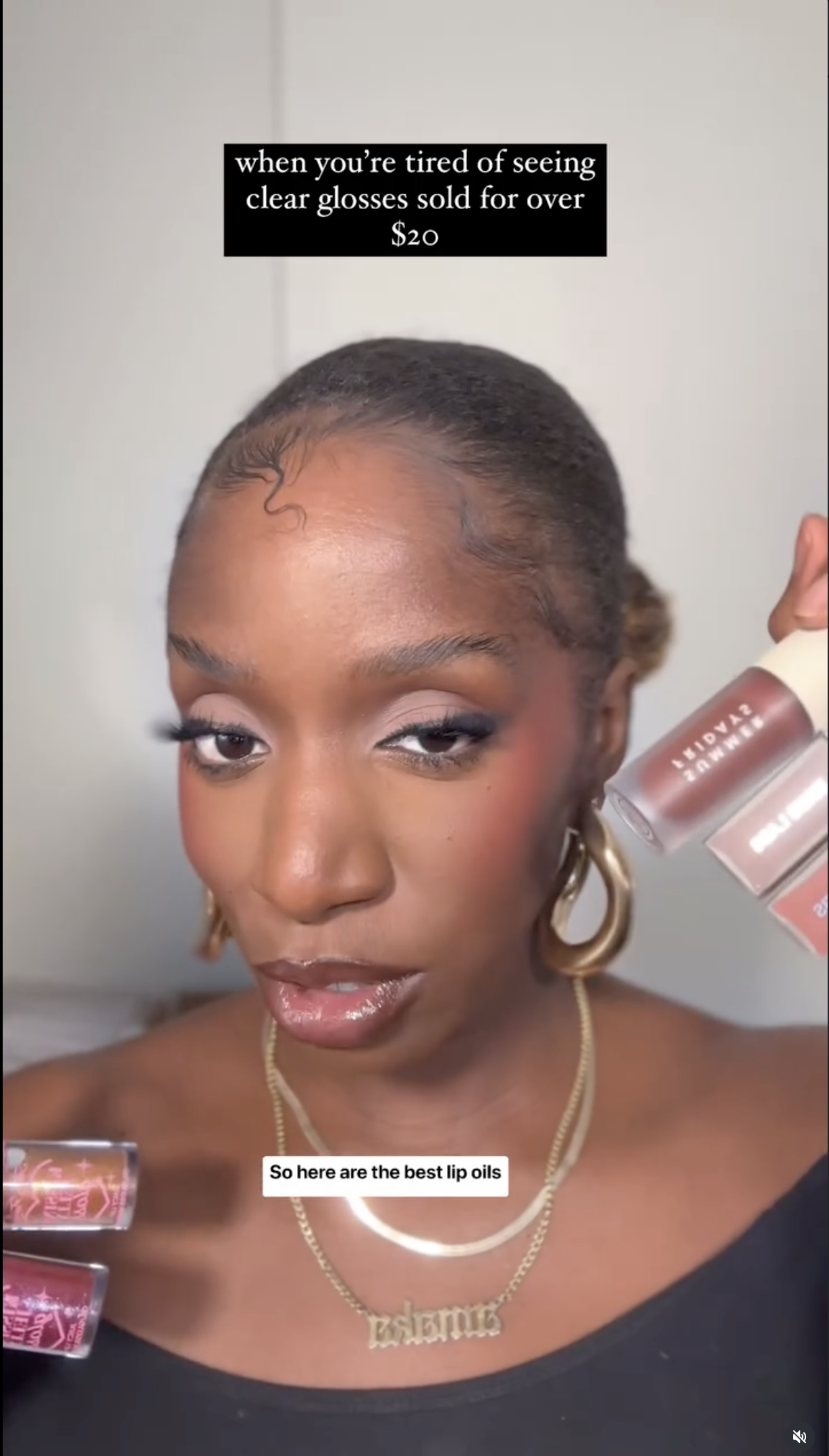 Best lip oils for dark skin pt. 3