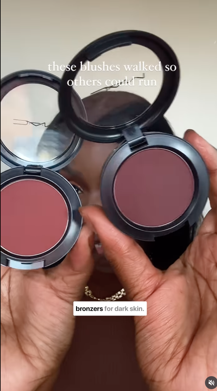 these blushes walked so others could run