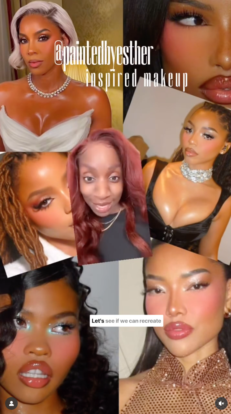 paintedbyesther inspired makeup