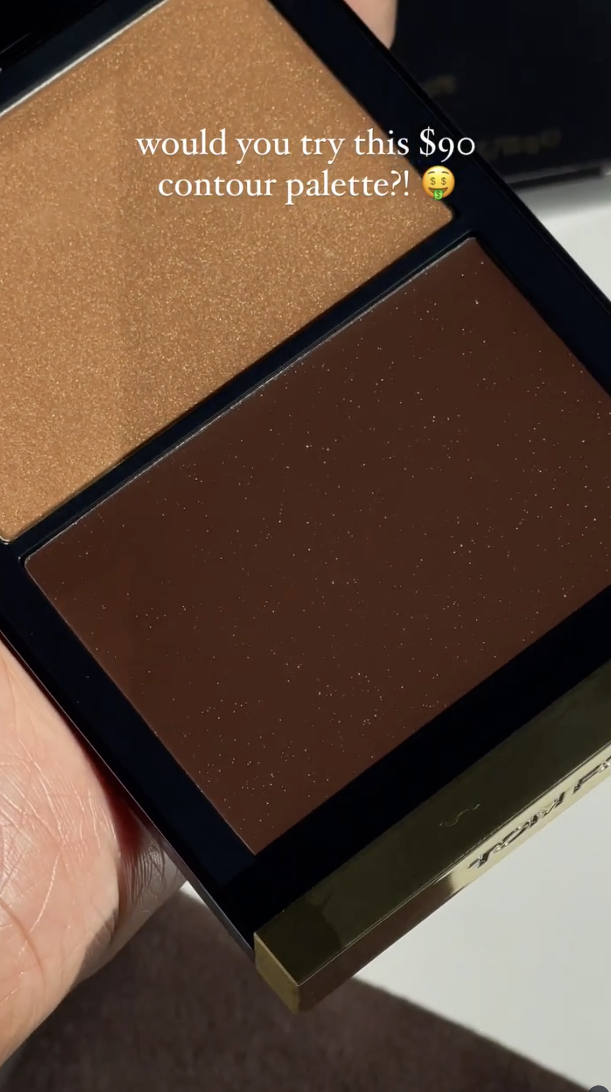 would you try this $90 contour palette?